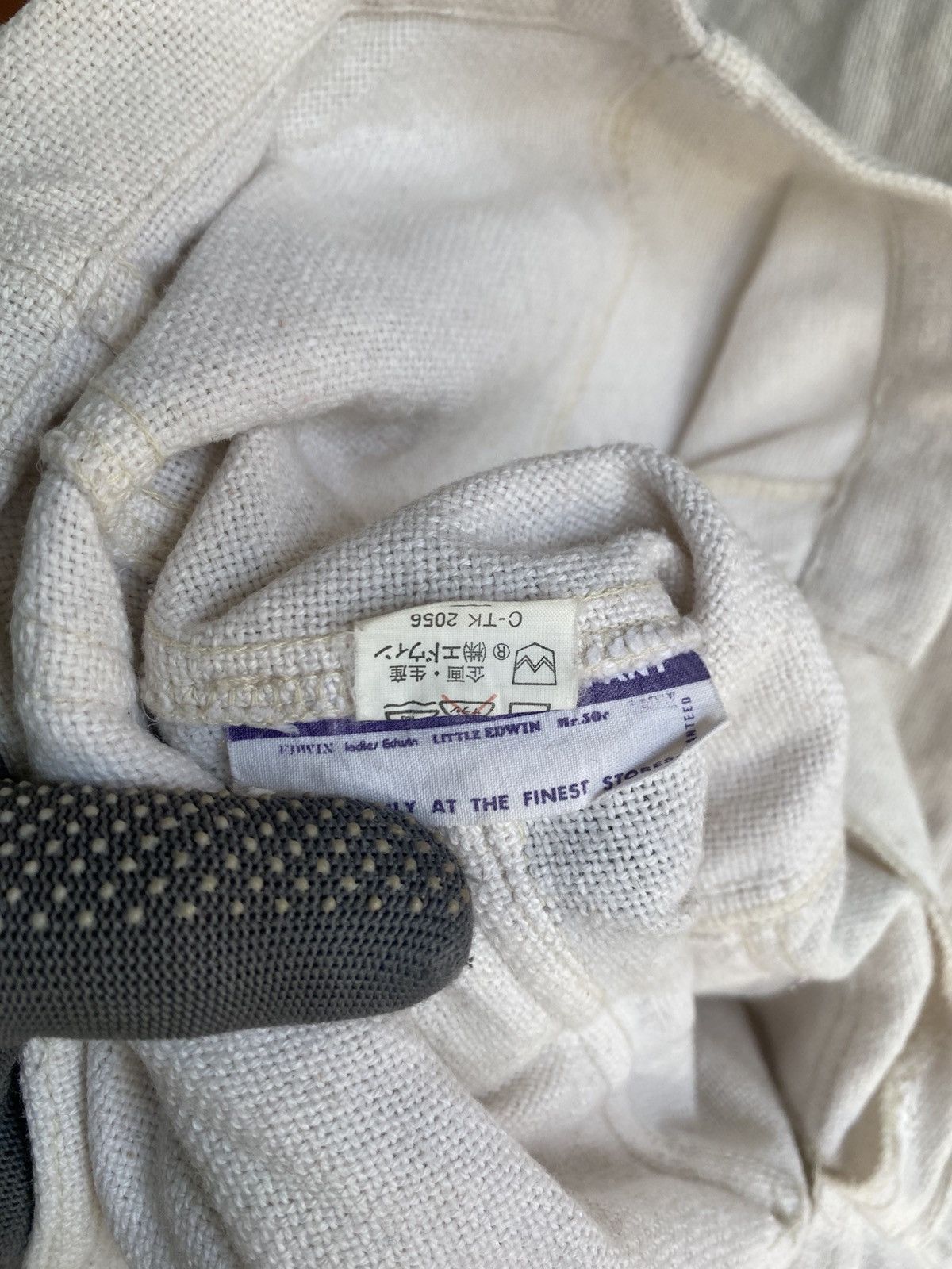 Edwin Vintage Edwin Workwear Chore Jacket – Natural Off-White Size US S / EU 44-46 / 1 - 8 Thumbnail