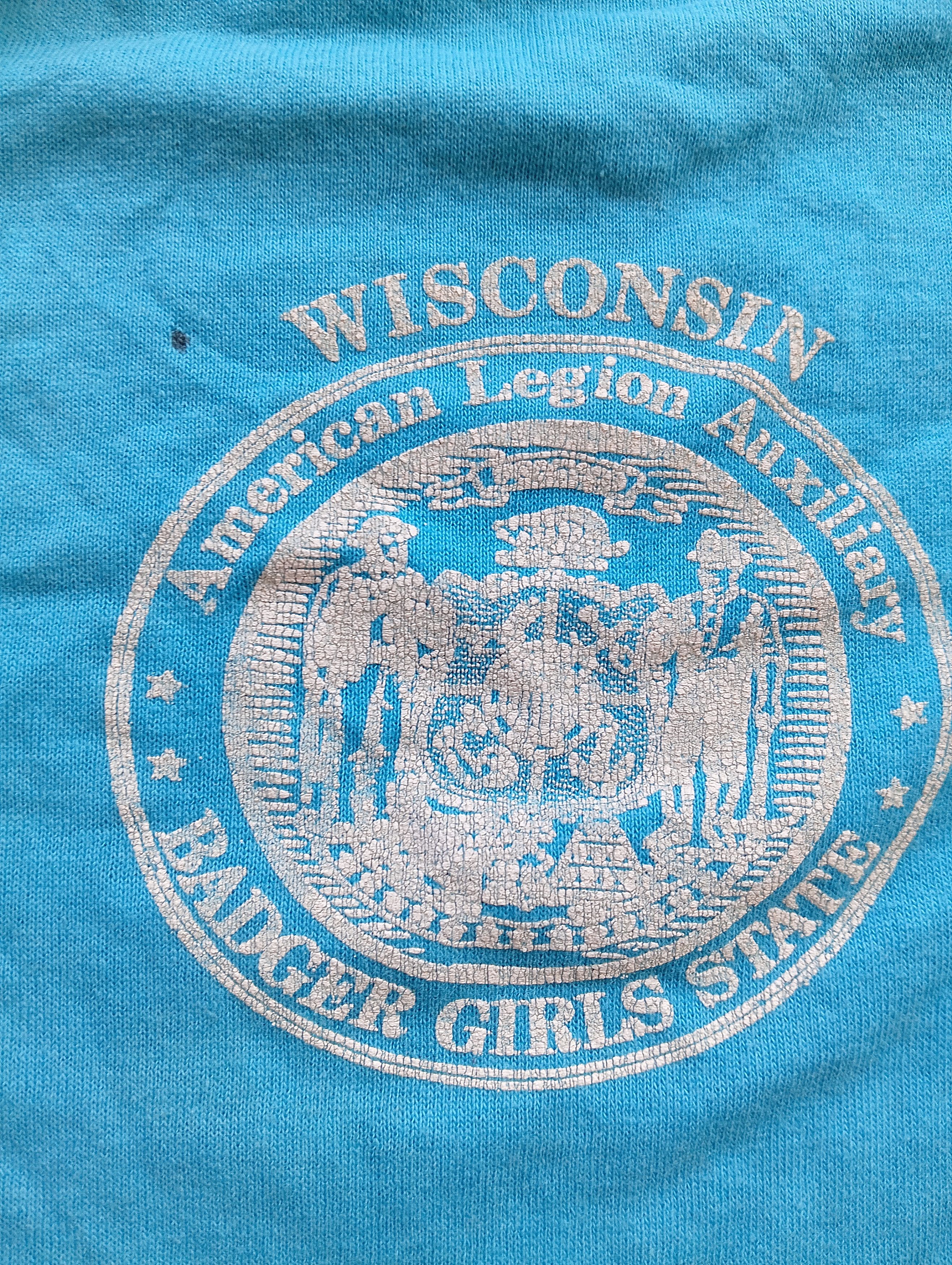 Jerzees VINTAGE WINCONSIN TEE Size US XL / EU 56 / 4 - 3 Thumbnail