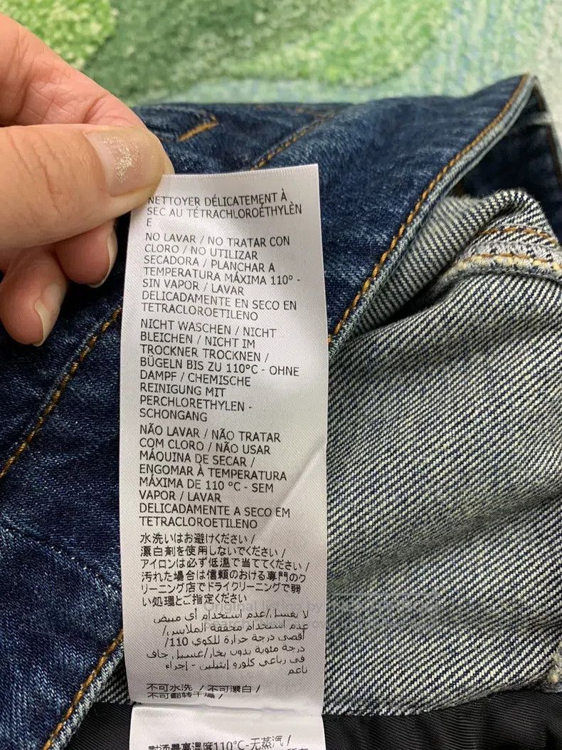 Alexander McQueen Alexander Mcqueen Design sense suit stitching denim jacket Size S / US 4 / IT 40 - 6 Thumbnail
