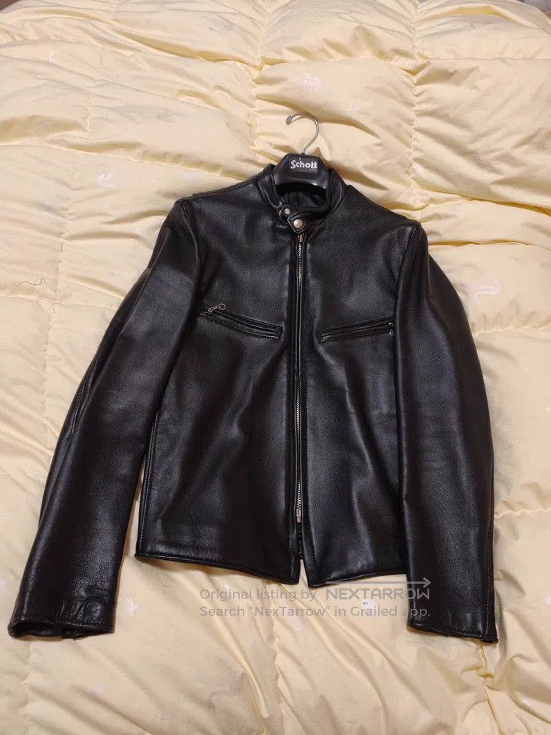 Schott Schott Leather coat Size US L / EU 52-54 / 3 - 1 Thumbnail