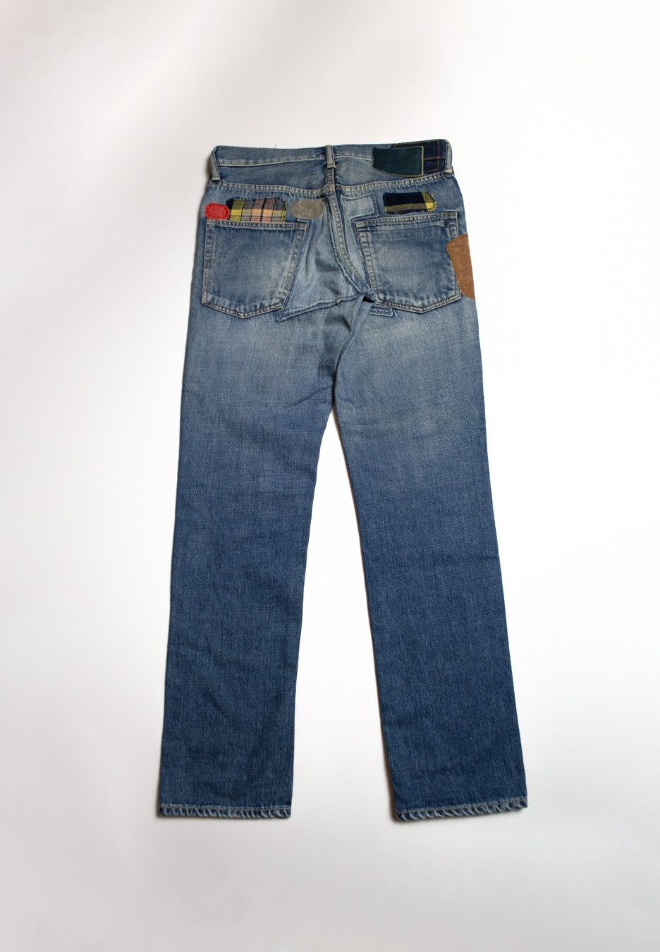 Visvim 03D8 PATCHWORK DENIM Size US 30 / EU 46 - 4 Thumbnail