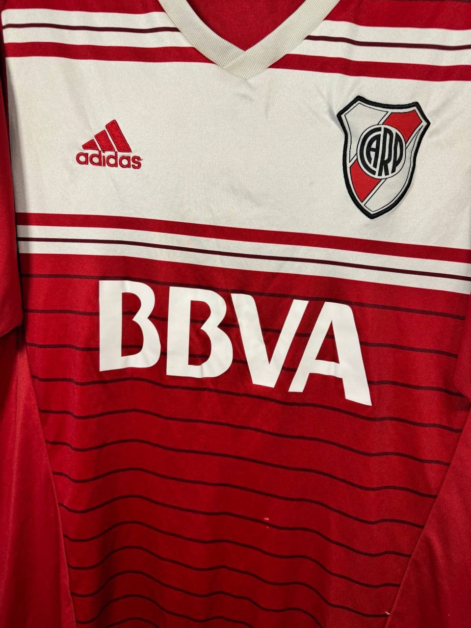 Adidas × Vintage Vintage River Plate 2016/17 Away Adidas Soccer Jersey Size US XL / EU 56 / 4 - 4 Thumbnail