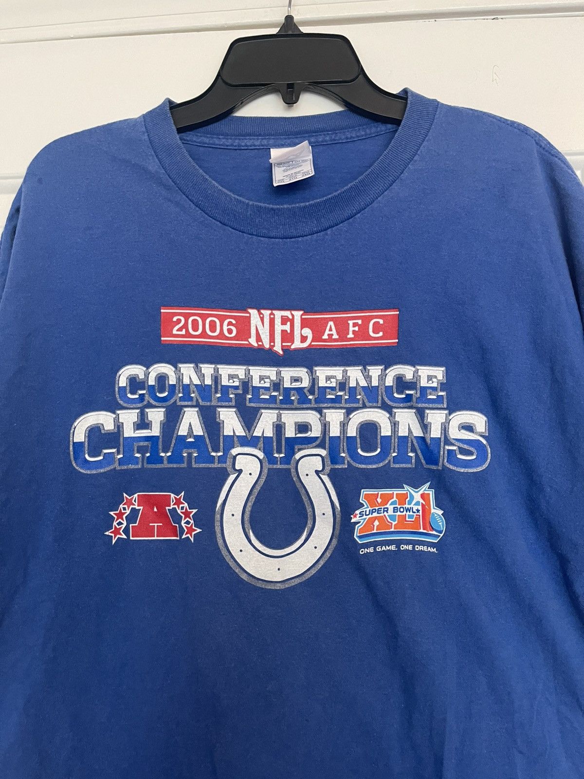 NFL × Vintage NFL Indianapolis Colts 2006 AFC Conference Champions Size US XXL / EU 58 / 5 - 2 Thumbnail