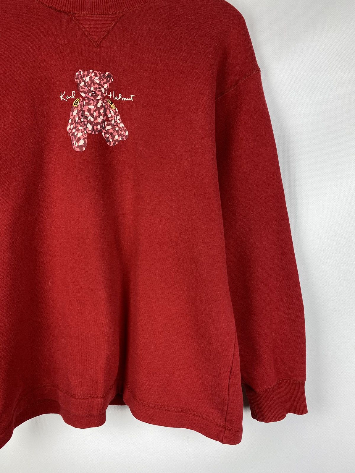 Japanese Brand × Karl Helmut Karl Helmut Pink House Bear Logo men’s sweatshirt Japan Size US M / EU 48-50 / 2 - 6 Thumbnail