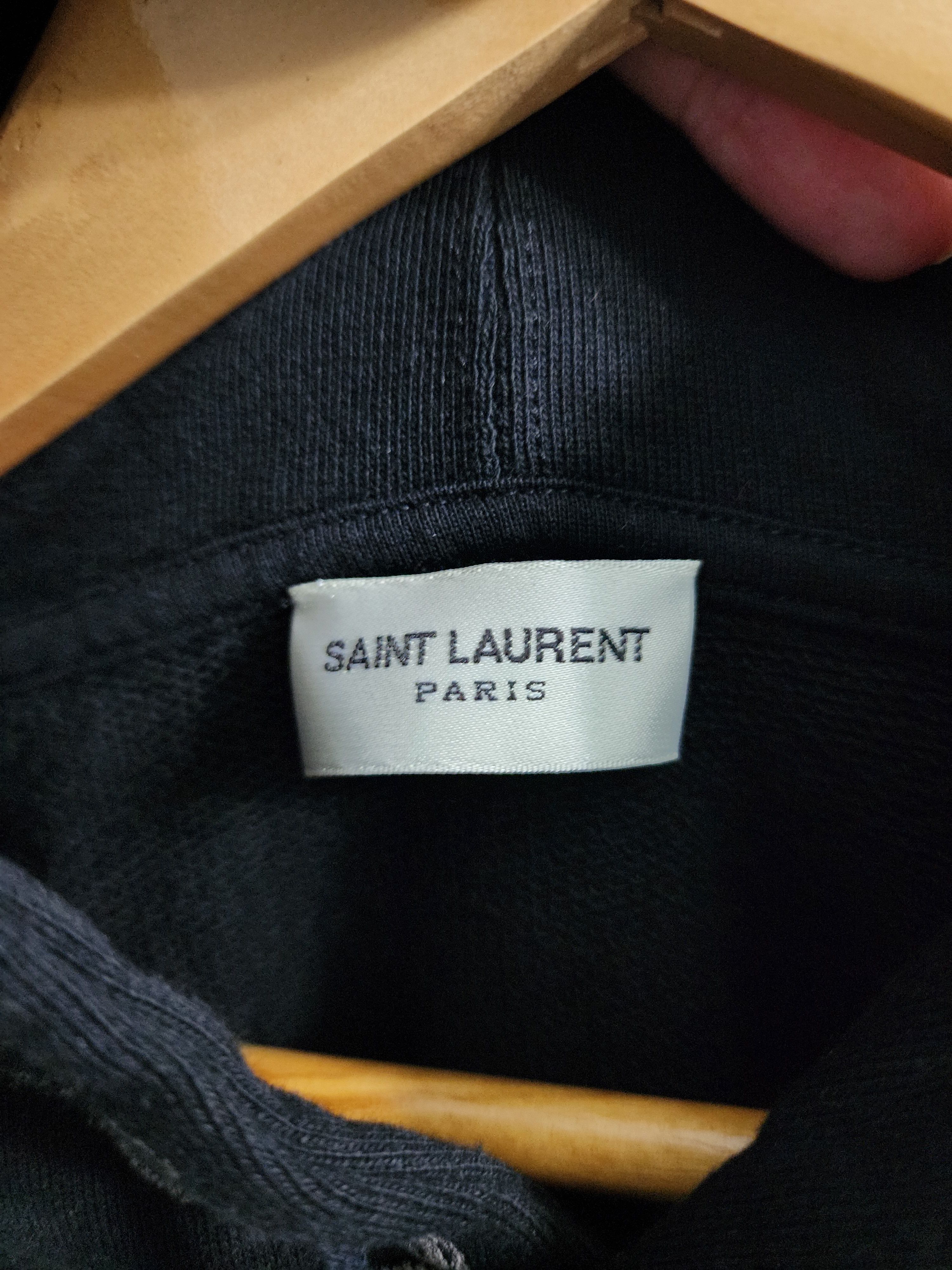 Saint Laurent Paris Paisley Hoodie Size US XXL / EU 58 / 5 - 5 Thumbnail