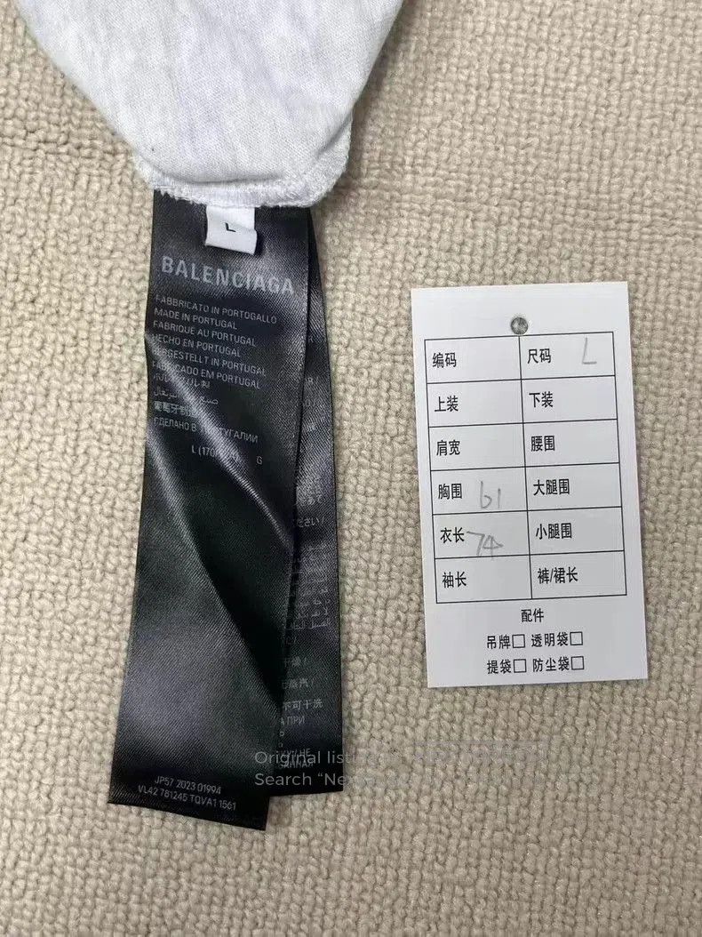 Balenciaga Balenciaga Archive Series Connected Long Sleeve T-Shirt. Size US L / EU 52-54 / 3 - 4 Thumbnail