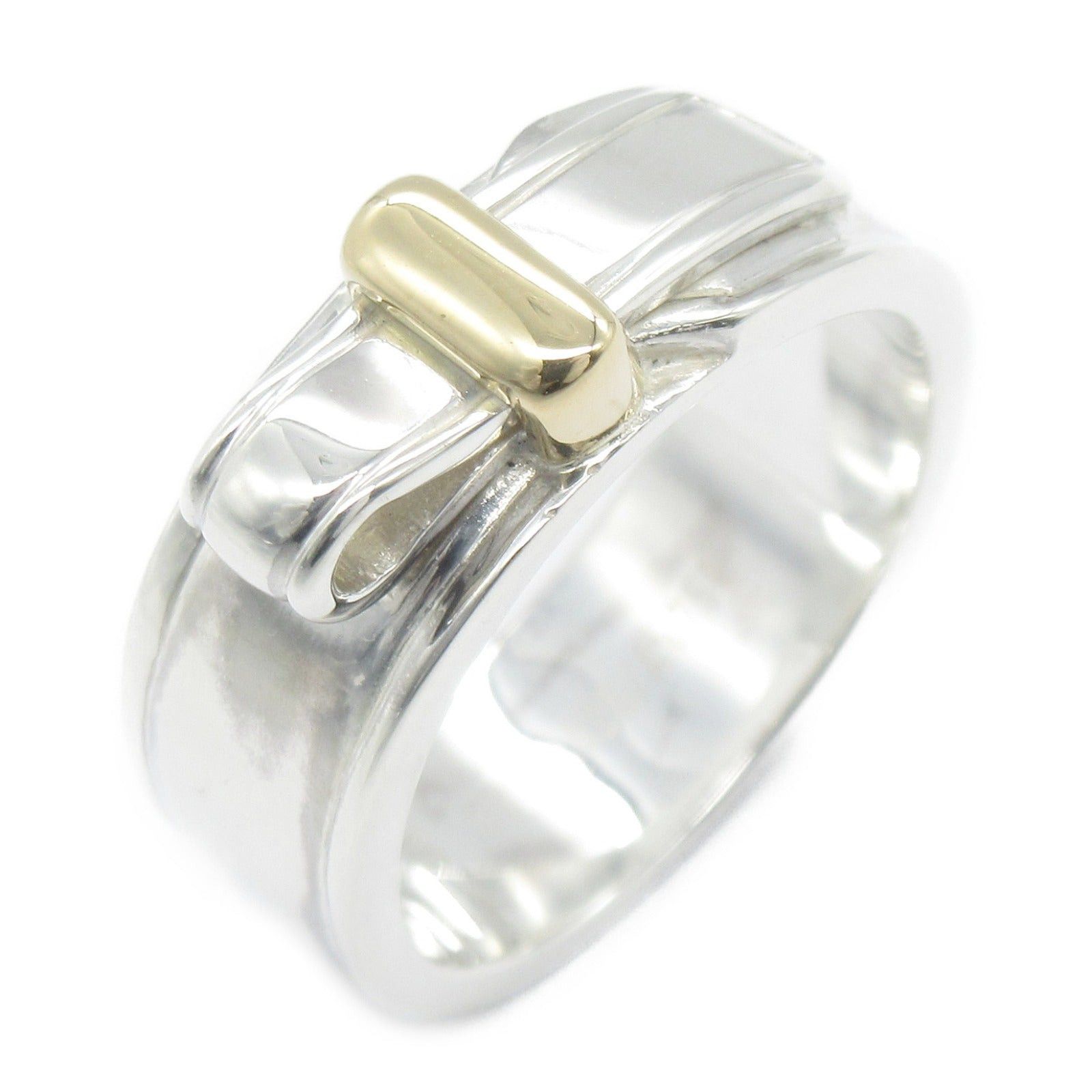 Hermes Hermes Artemis Ribbon Ring K18 (Yellow Gold) 925 Silver Gold Size ONE SIZE - 1 Thumbnail