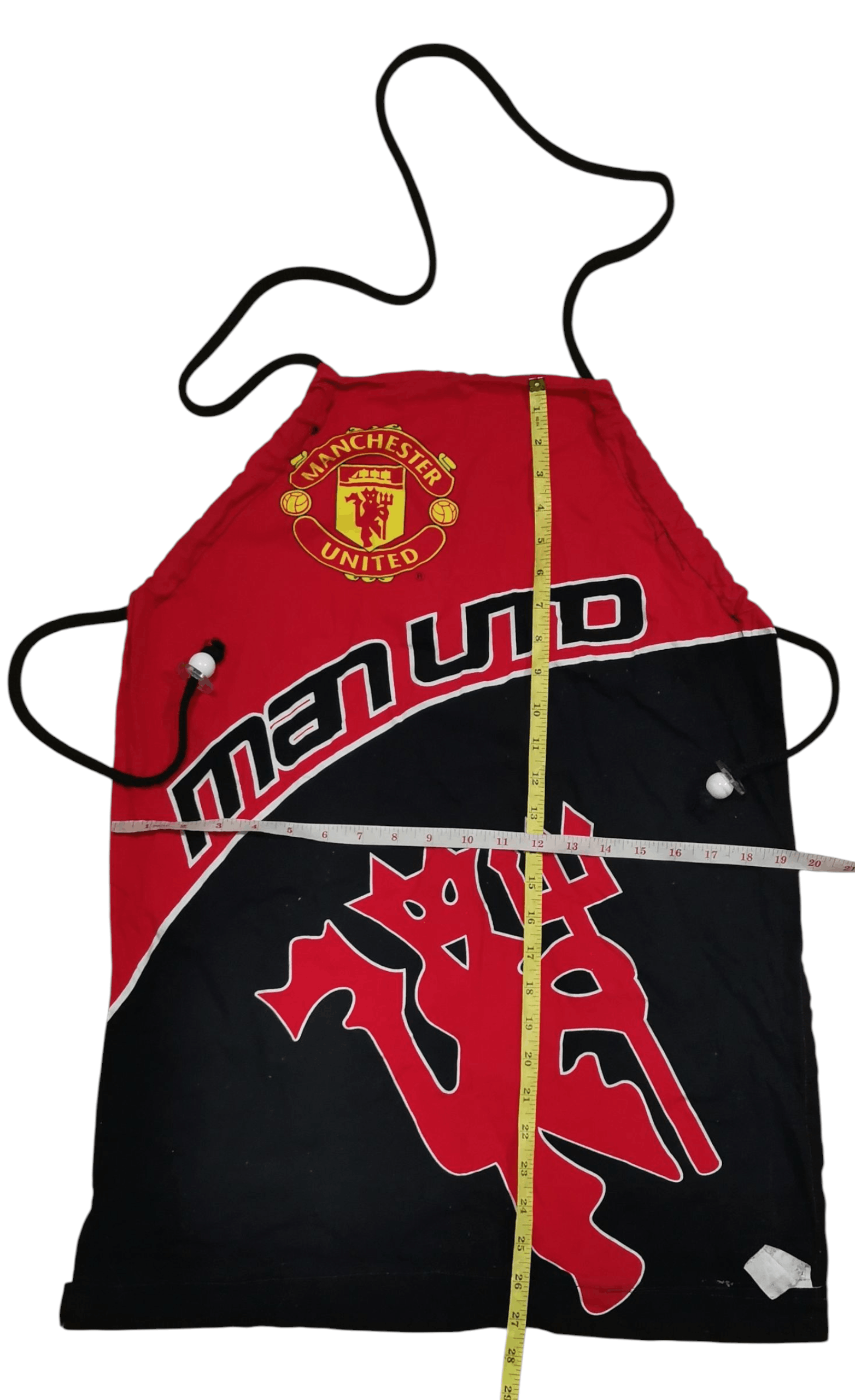 Vintage Vintage Manchester United Apron 1997 – Rare 90s Collectible Size ONE SIZE - 1 Thumbnail