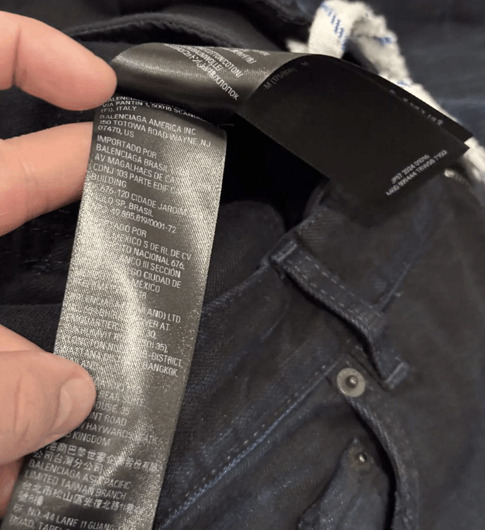 Balenciaga Balenciaga Runway Baggy Denim Size US 34 / EU 50 - 14 Thumbnail