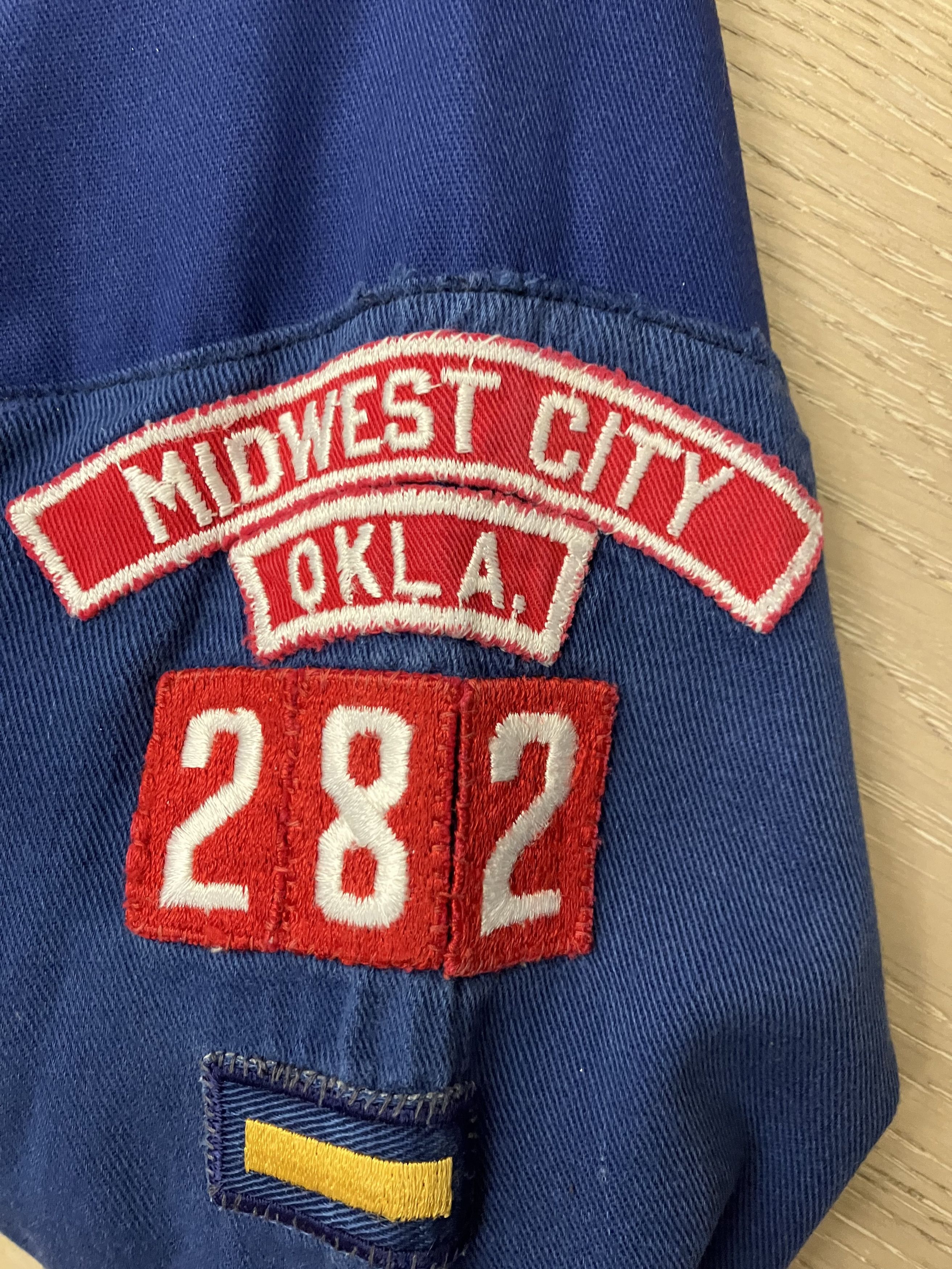 Greg Lauren $2817 NWT Greg Lauren Blue Boyscout GL1 Jacket Size US XL / EU 56 / 4 - 13 Thumbnail
