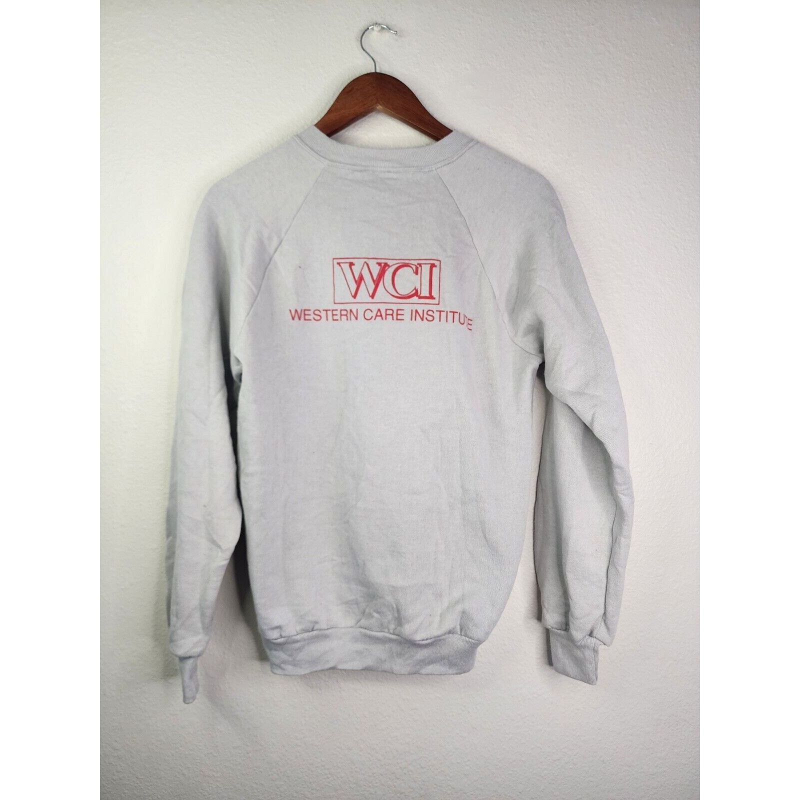 Jerzees Vintage Western Care Institute Sweatshirt Crewneck 90s VTG M Size US M / EU 48-50 / 2 - 1 Thumbnail