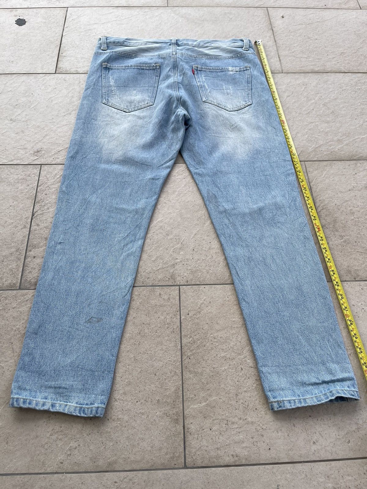 Other 🔥 Continental Distressed Denim Streetwear Jeans W34🔥 Size US 34 / EU 50 - 3 Thumbnail