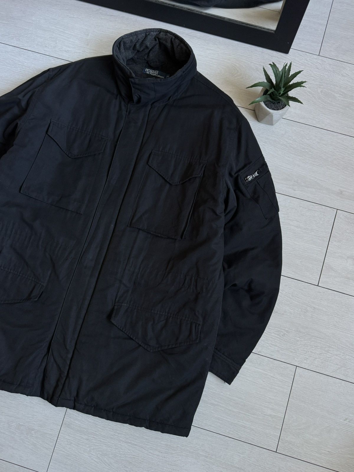 Polo Ralph Lauren Vintage Polo Ralph Lauren Nylon Fleeced Field Jacket Size US XL / EU 56 / 4 - 5 Thumbnail