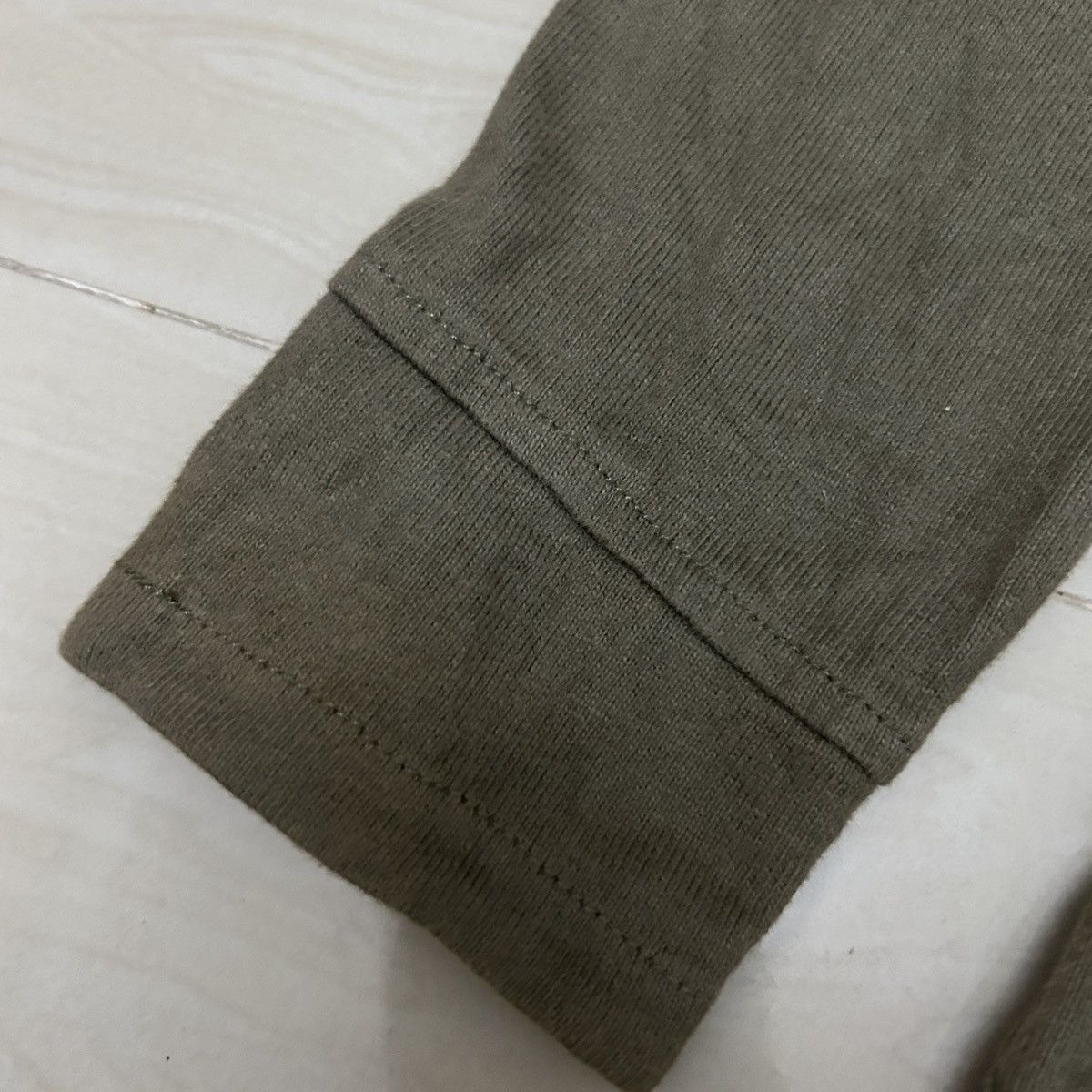 Polo Ralph Lauren × Vintage Vintage PRL Pocket Cardigan Khaki Polo Ralph Lauren Size US XXS / EU 40 - 12 Thumbnail