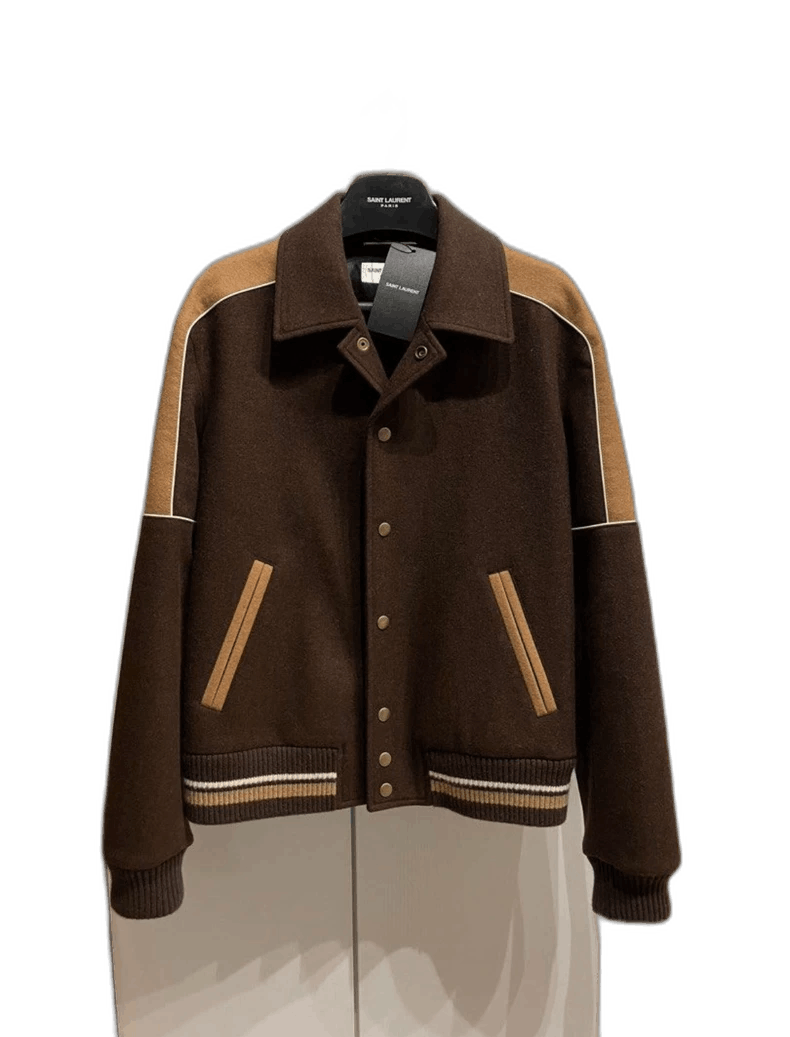 Saint Laurent Paris saint laurent brown wool jacket size 48 Size US L / EU 52-54 / 3 - 1 Thumbnail