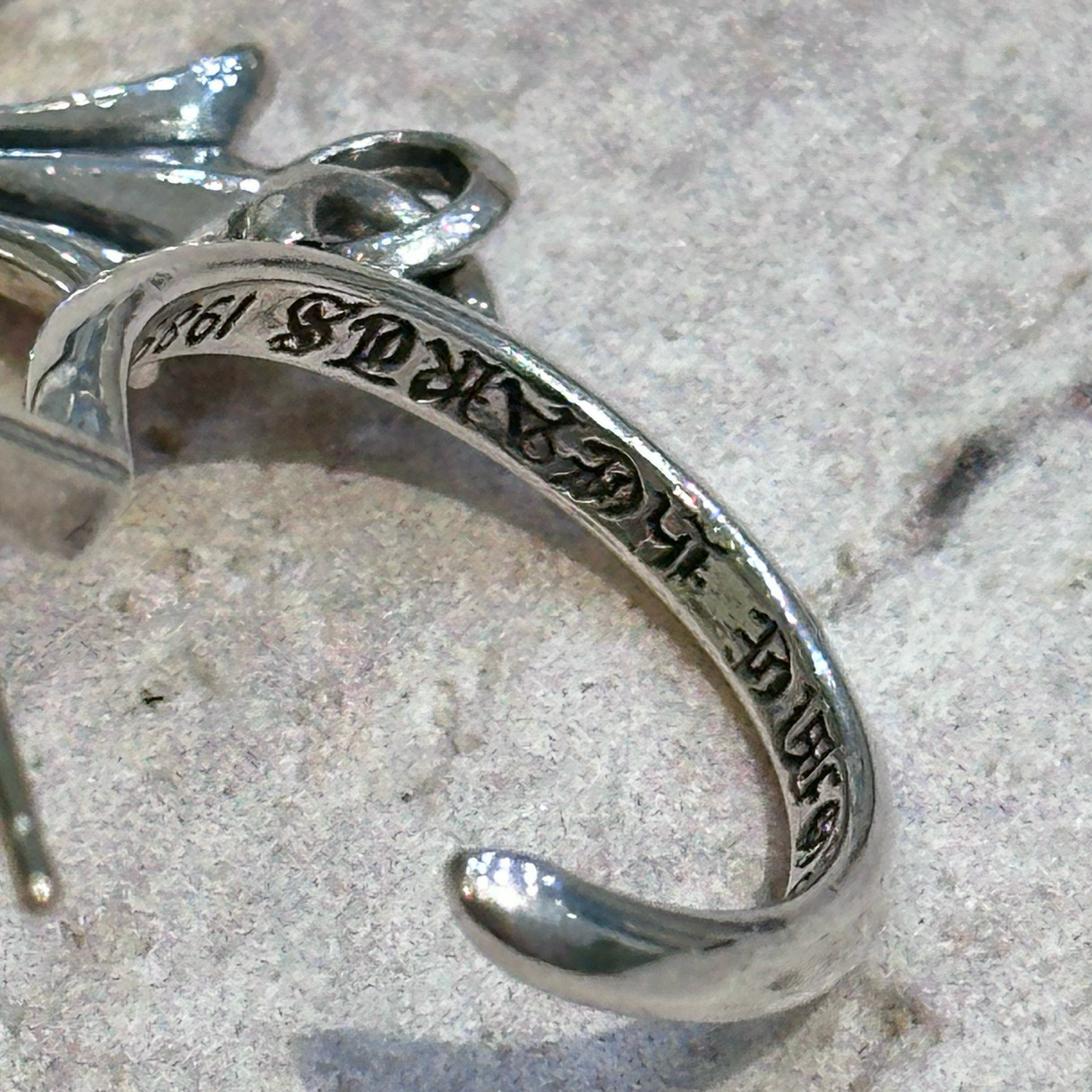 Chrome Hearts CHROME HEARTS Cross Hoop Earring Size ONE SIZE - 3 Thumbnail