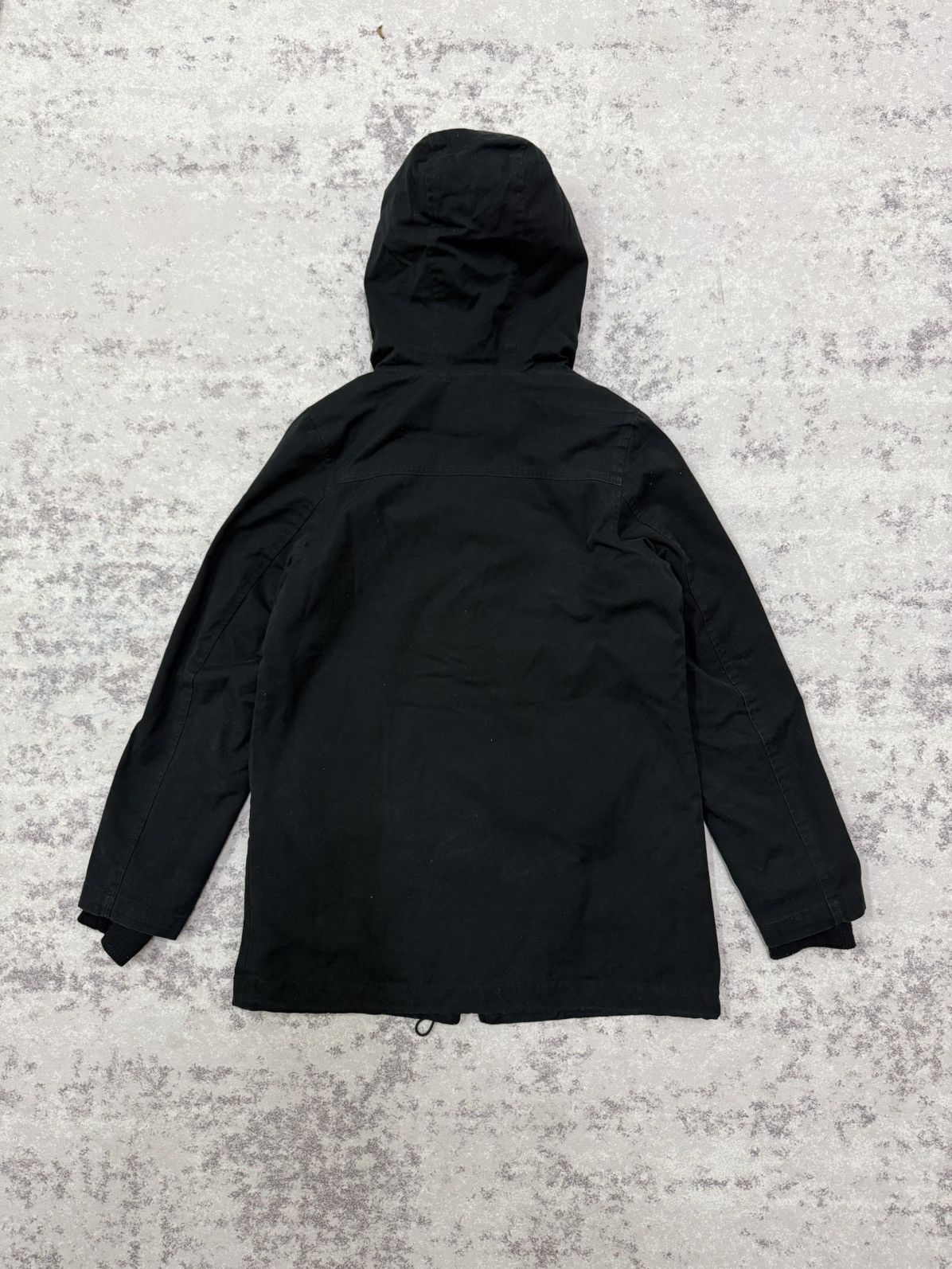 Japanese Brand Bluemoon Jeans Patches Fleece Lined Parka Jacket Hoodie Size S / US 4 / IT 40 - 11 Thumbnail