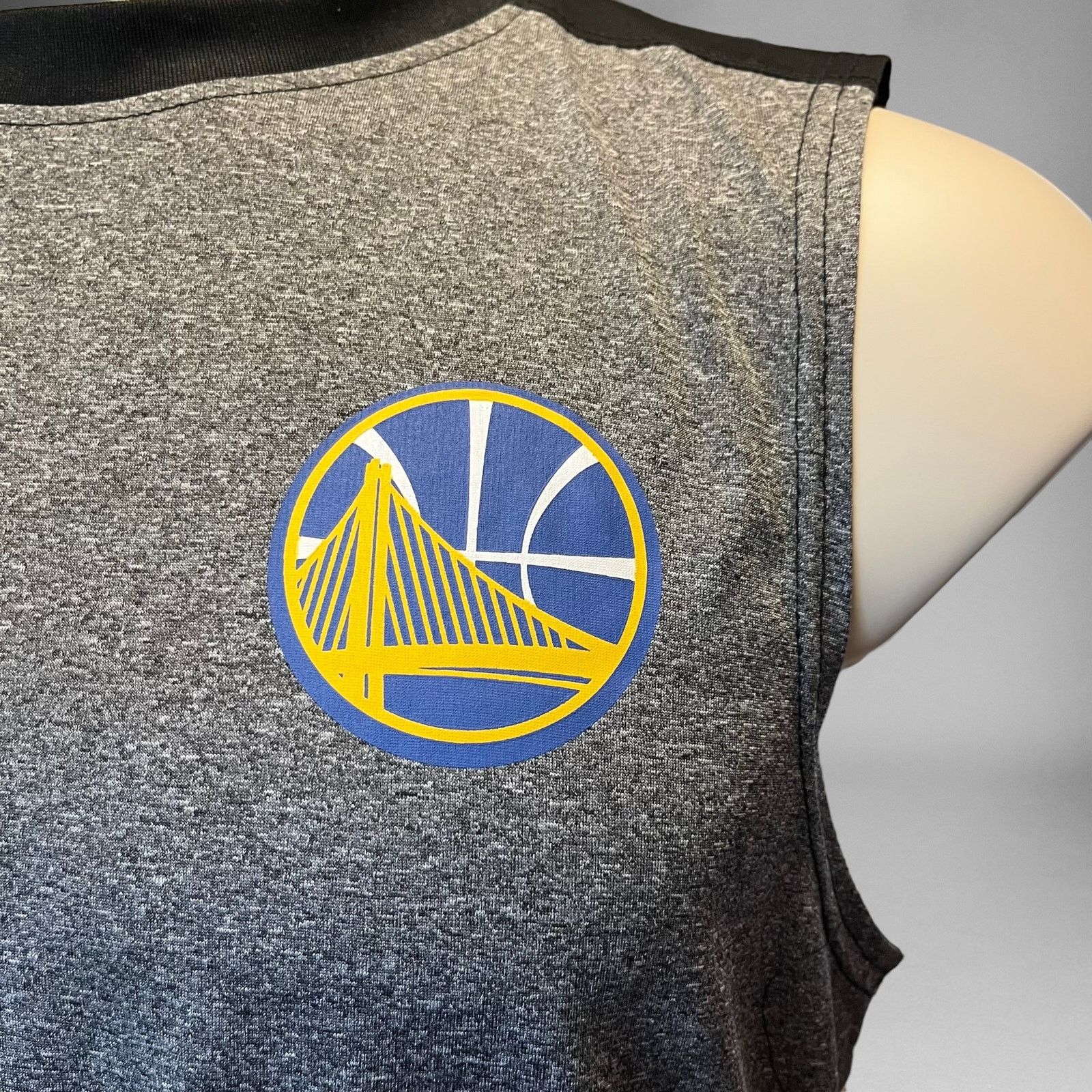 NBA Warriors Muscle Jersey K.D. Kevin Durant Golden State NBA Size US M / EU 48-50 / 2 - 2 Thumbnail
