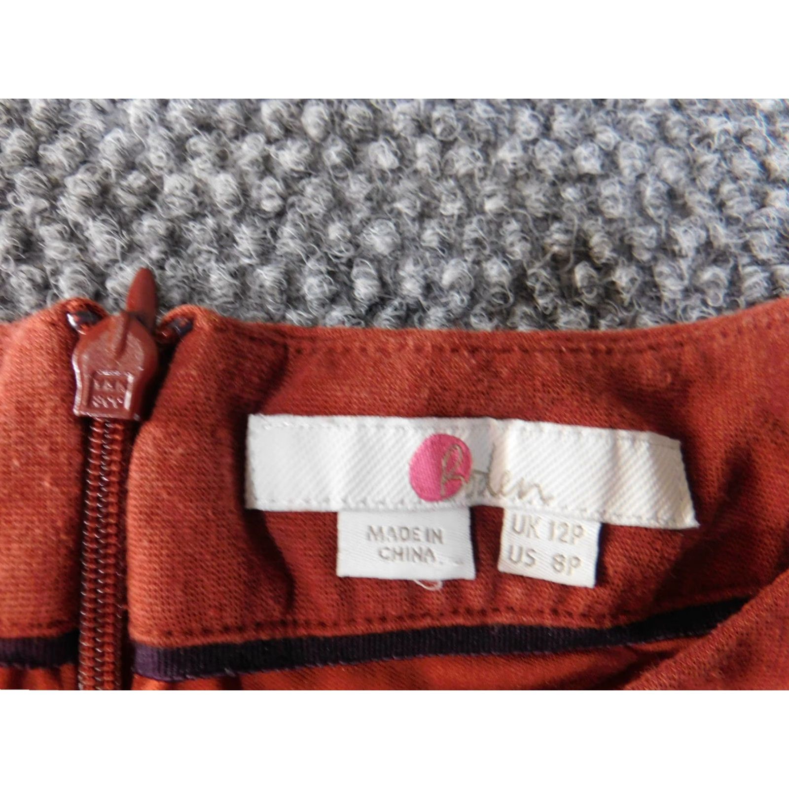 Boden Boden Blouse Women 8P Orange Round Neck Knit Cotton Pullover Petite Regular Size M / US 6-8 / IT 42-44 - 5 Thumbnail