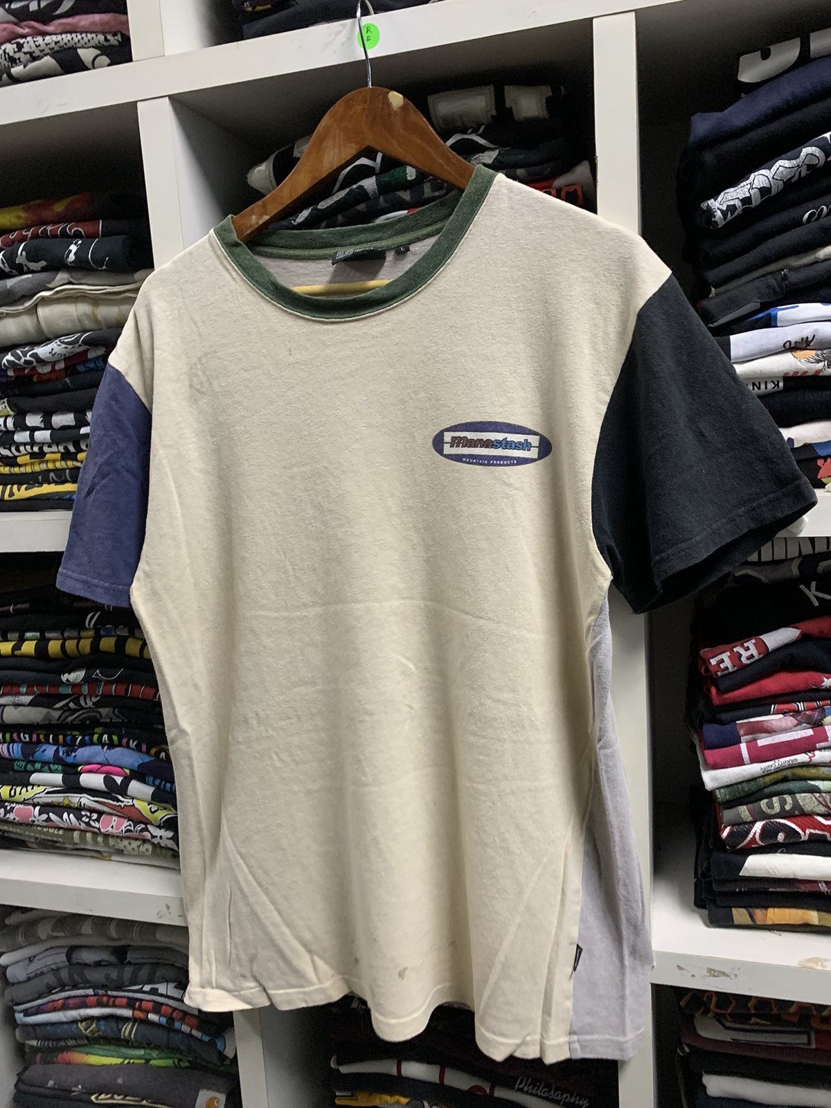 Manastash × Vintage Vintage Manastash t-shirt Size US L / EU 52-54 / 3 - 4 Thumbnail