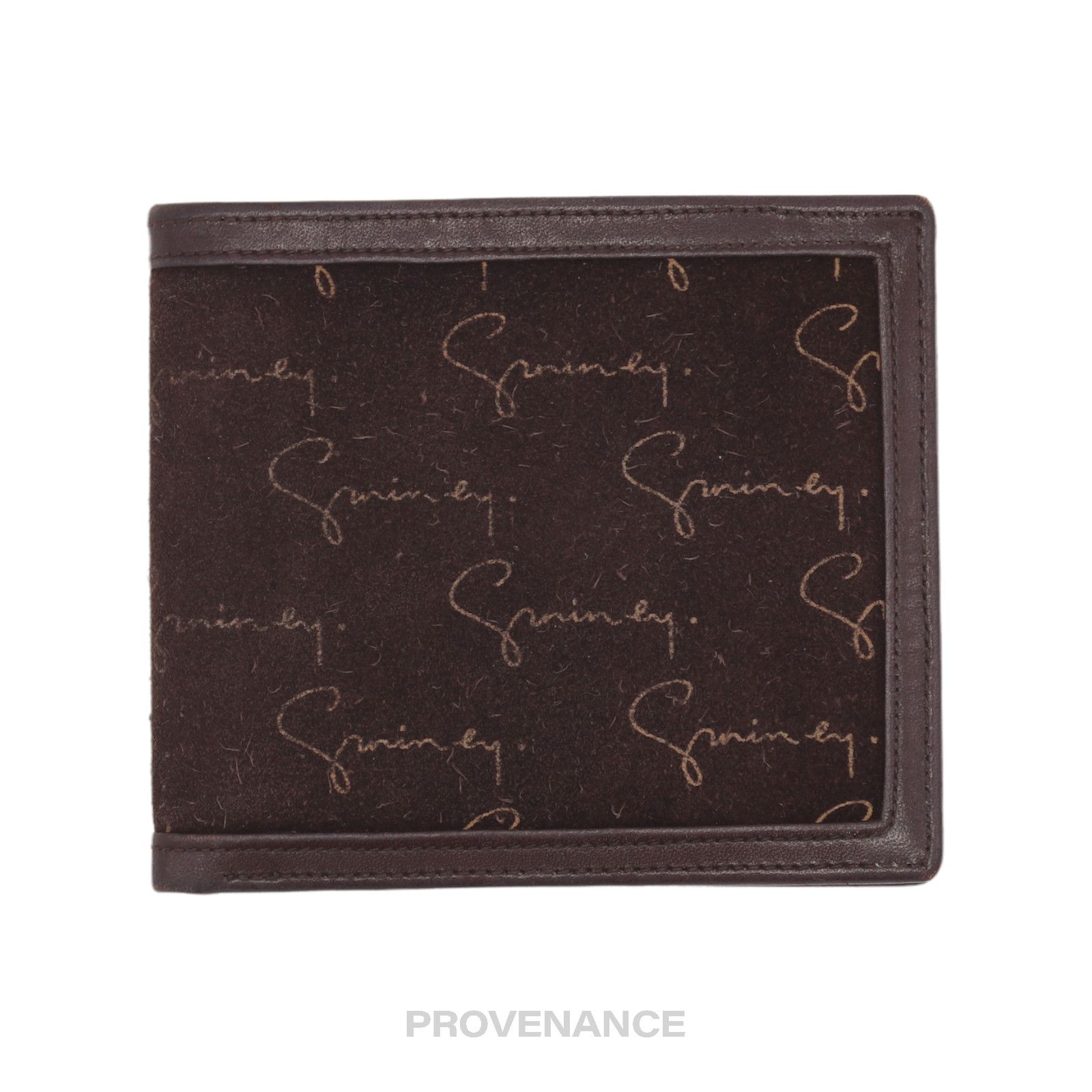 Givenchy 🔴 Givenchy Gentleman Bifold Wallet - Suede Size ONE SIZE - 1 Thumbnail