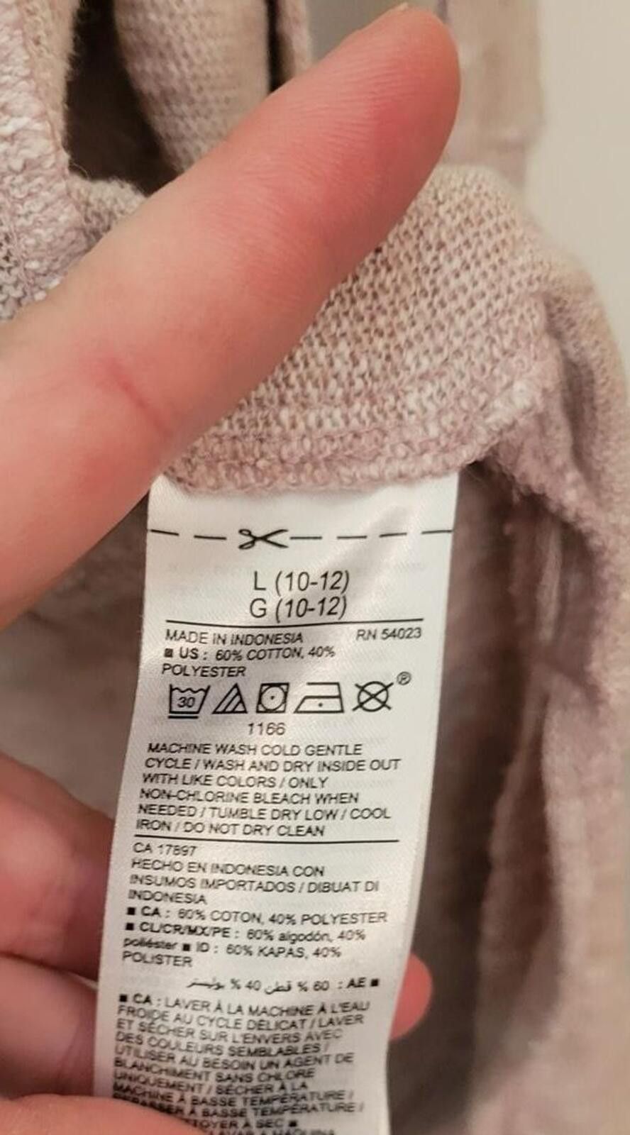 Old Navy Old Navy Women's Long Pink Cardigan Sweater Size L (10-12) Size L / US 10 / IT 46 - 4 Thumbnail