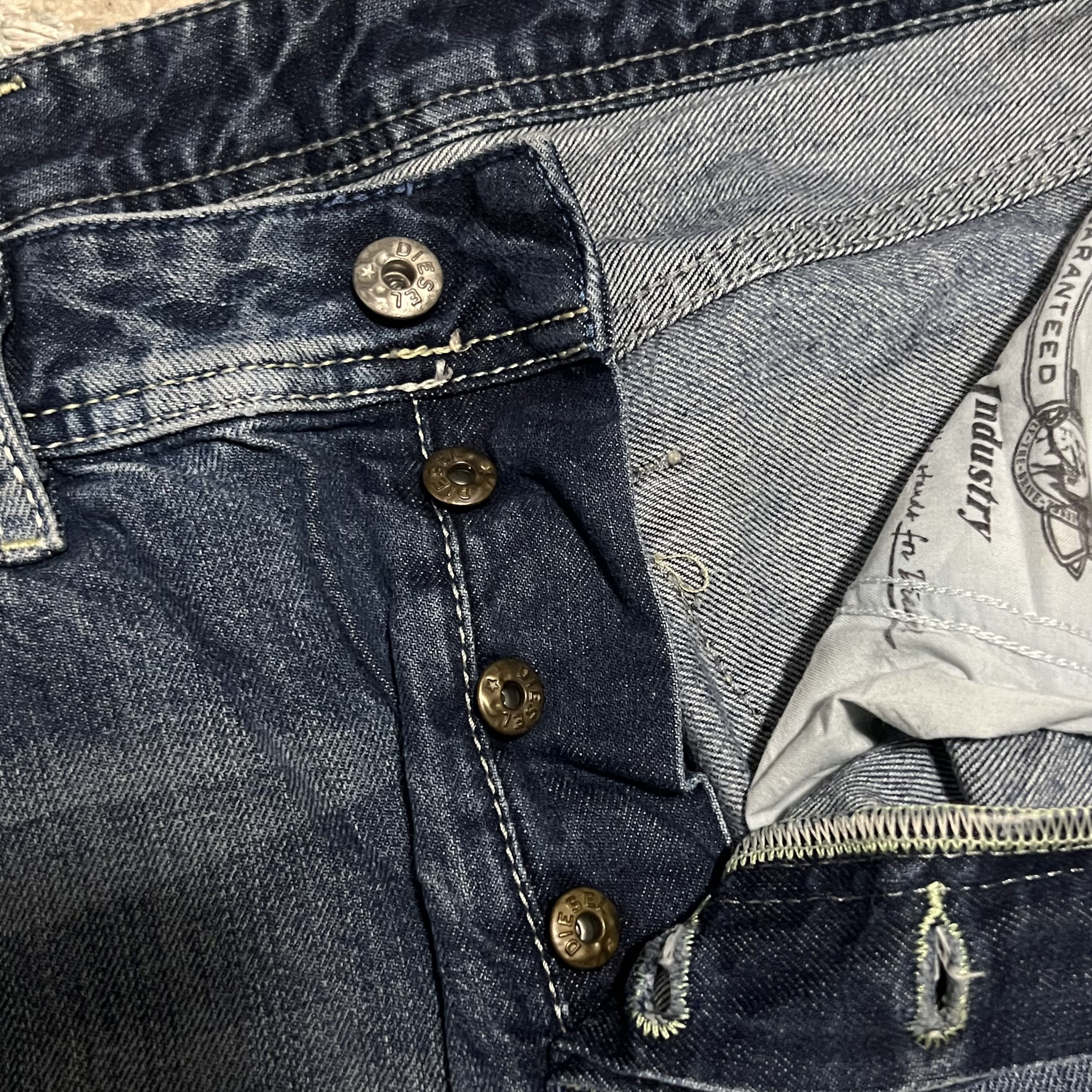 Diesel Diesel Industry Waykee Regular Straight Jeans 32x28 Size US 32 / EU 48 - 6 Thumbnail