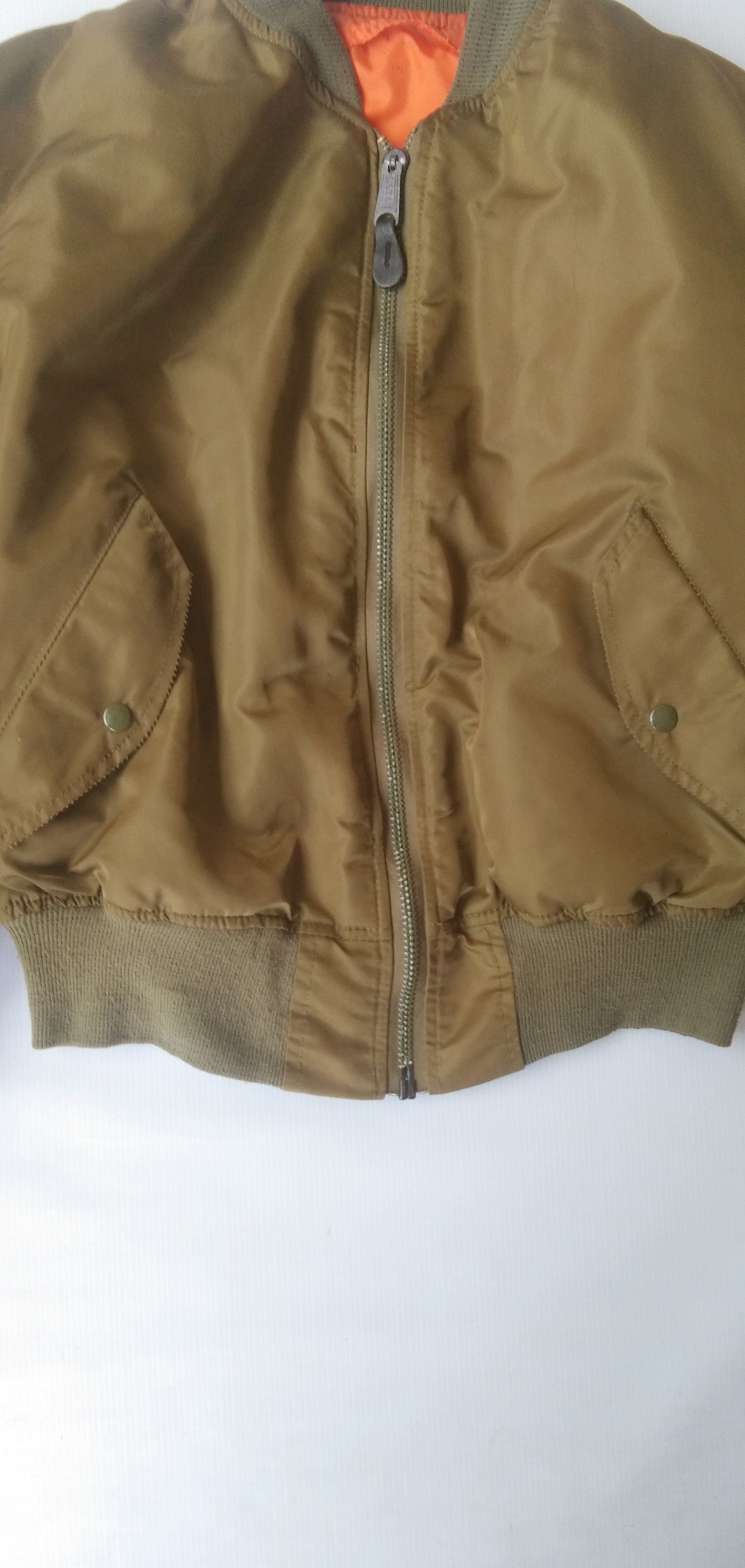 Alpha Industries Vtg alpha industries bomber jacket Size US L / EU 52-54 / 3 - 3 Thumbnail