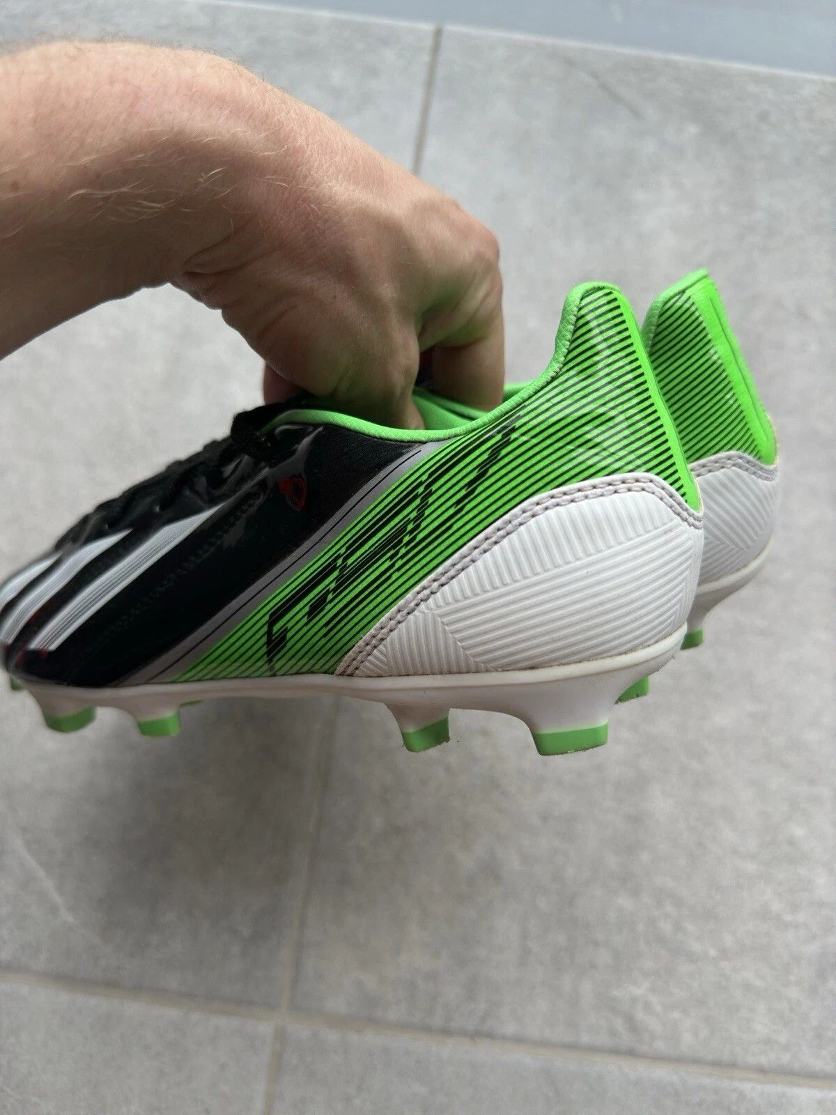 Adidas Adidas Men F10 FG Soccer Cleats Football Shoes Boots Size US 8 / EU 41 - 9 Thumbnail