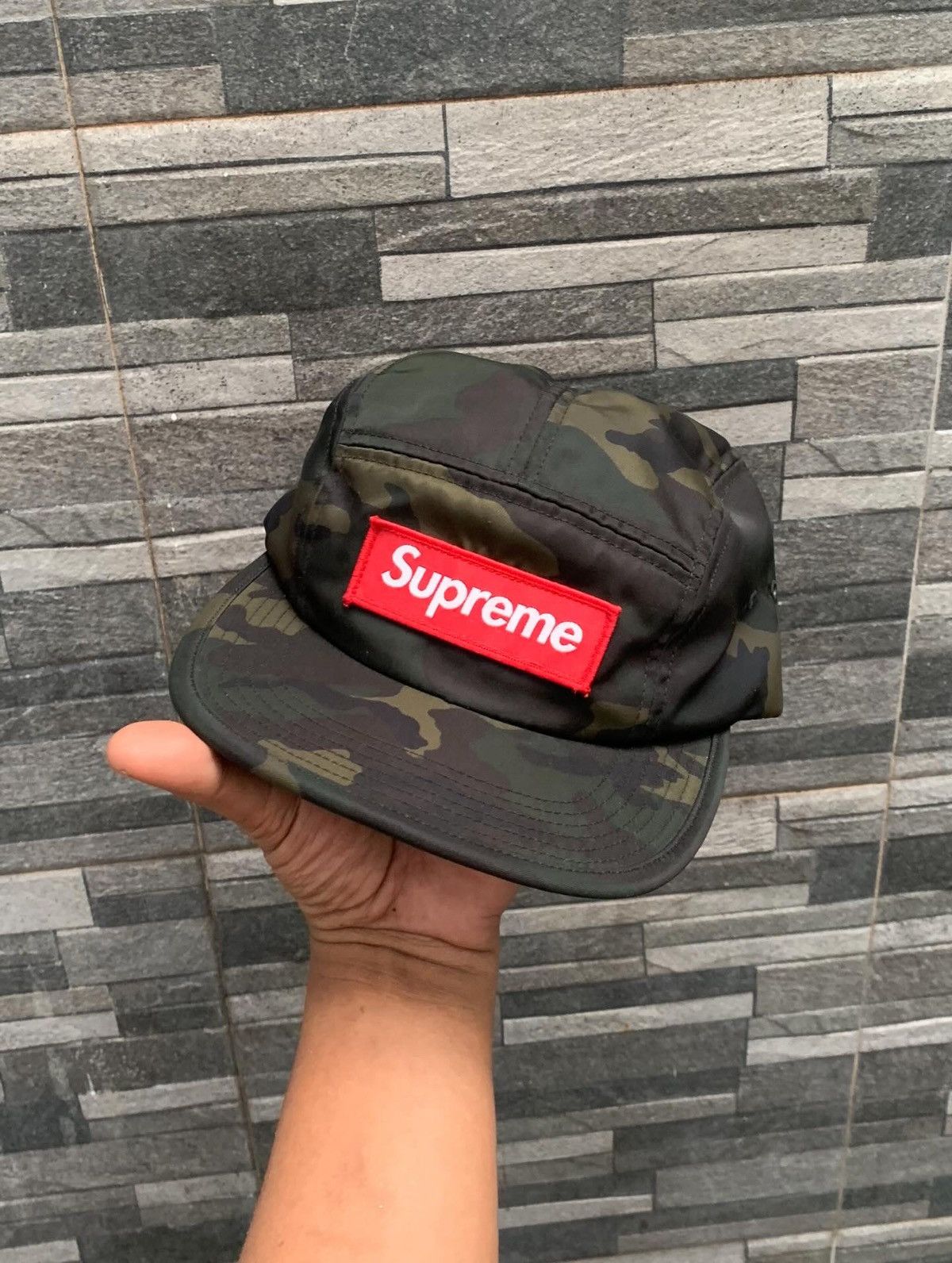 Supreme Supreme Nylon Camo Camp Cap SS16 Size ONE SIZE - 1 Thumbnail