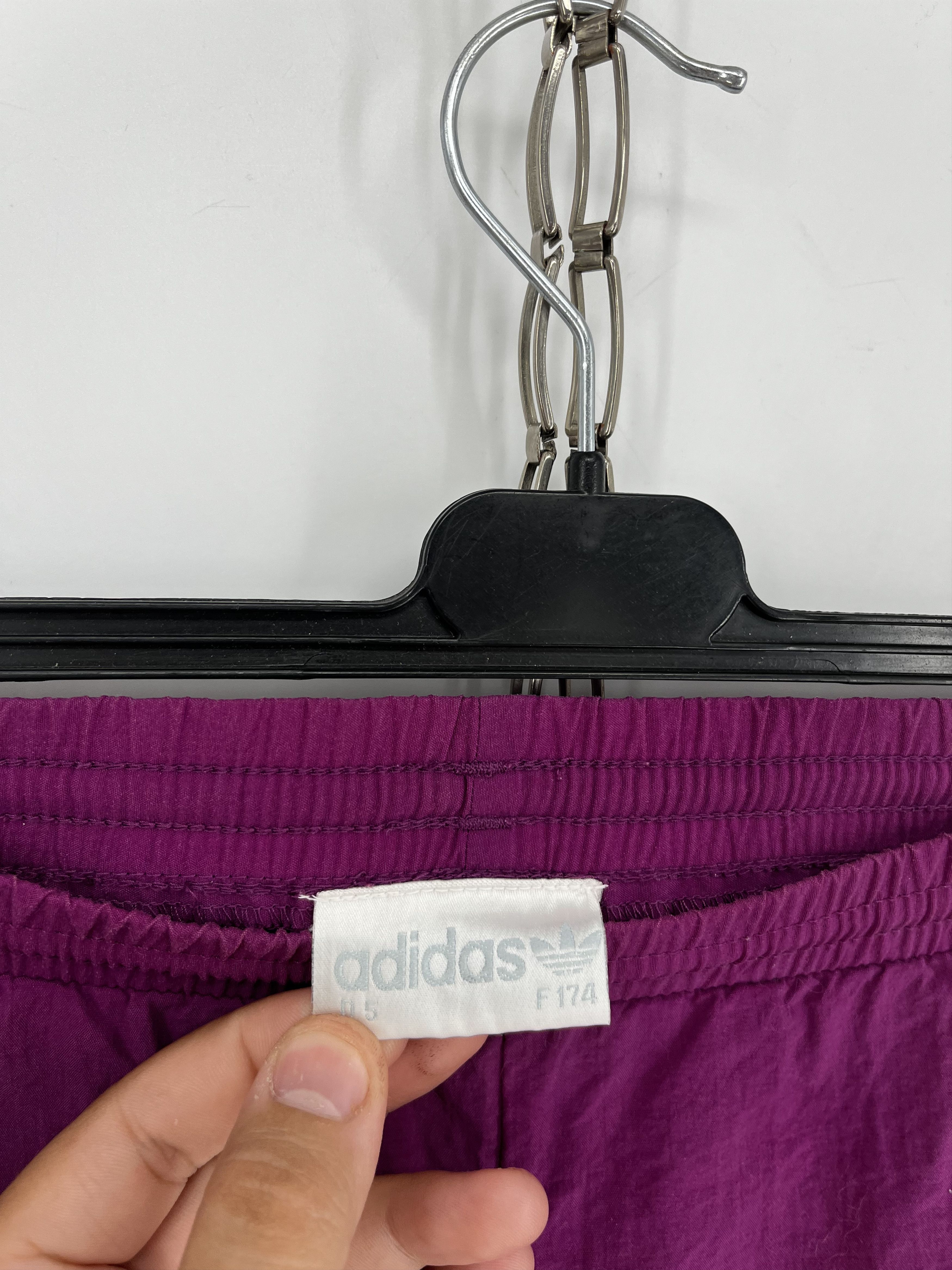 Other Rare 90s Adidas Track Pants Vintage Y2K Purple Size M Size US 32 / EU 48 - 8 Thumbnail