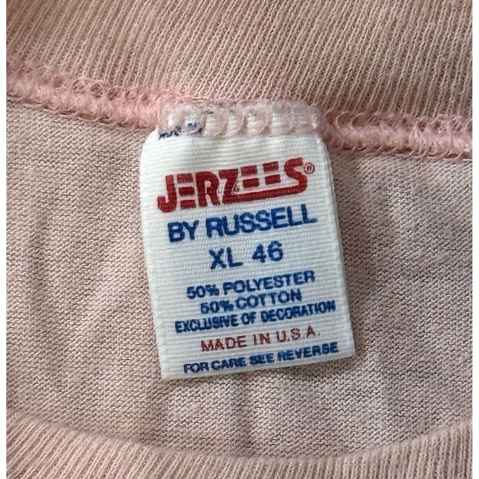 Jerzees VINTAGE Clint Eastwood ‘Curb Your Dog’ Shirt XL Shirt Unisex Adults Pink 80s 90s City California Logo Graphic Print Crew Neck Short Sleeve Jerzees Size US XL / EU 56 / 4 - 5 Thumbnail