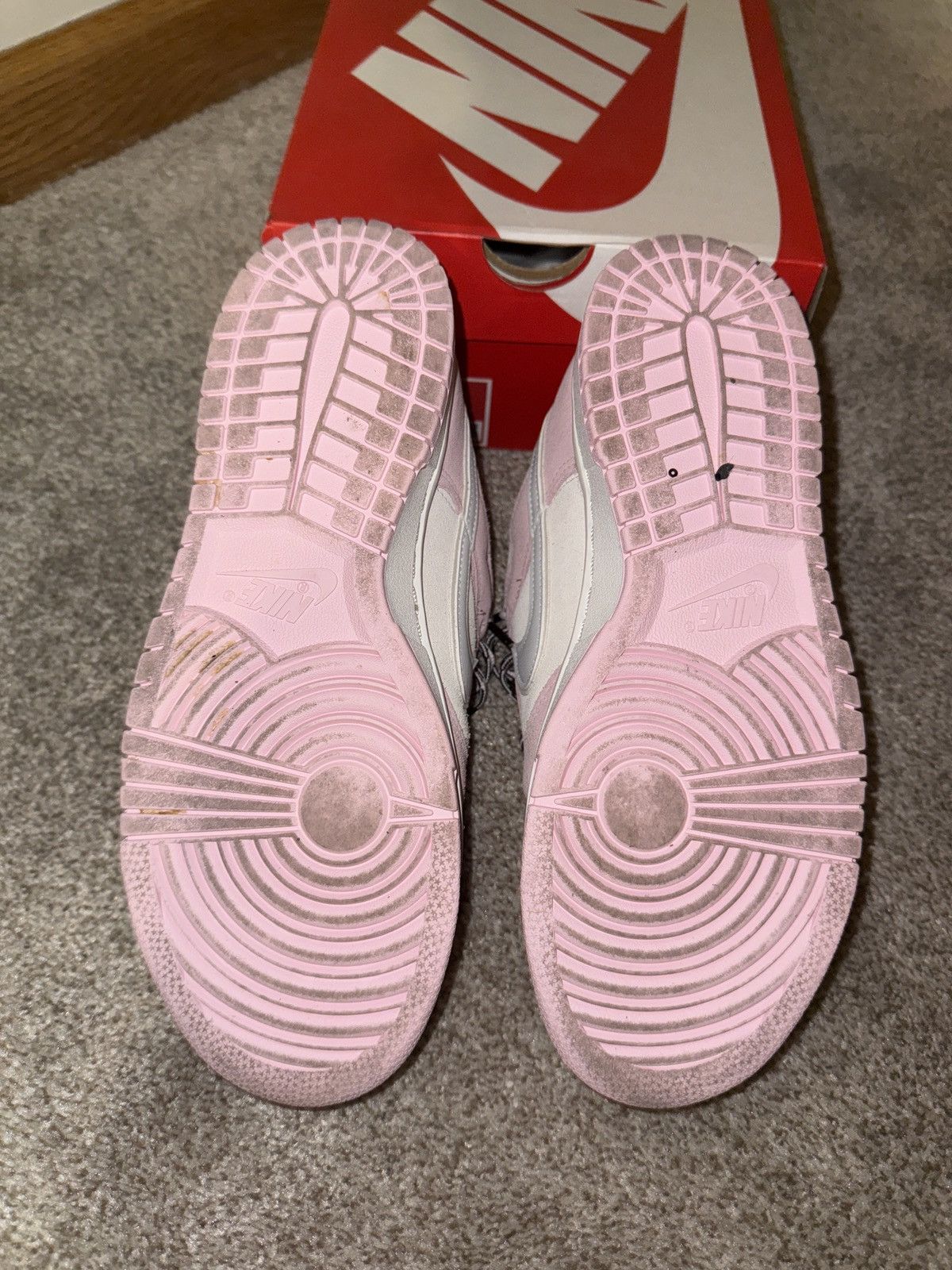 Nike Nike Dunk Low LX Pink Foam Size US 9 / IT 39 - 5 Thumbnail