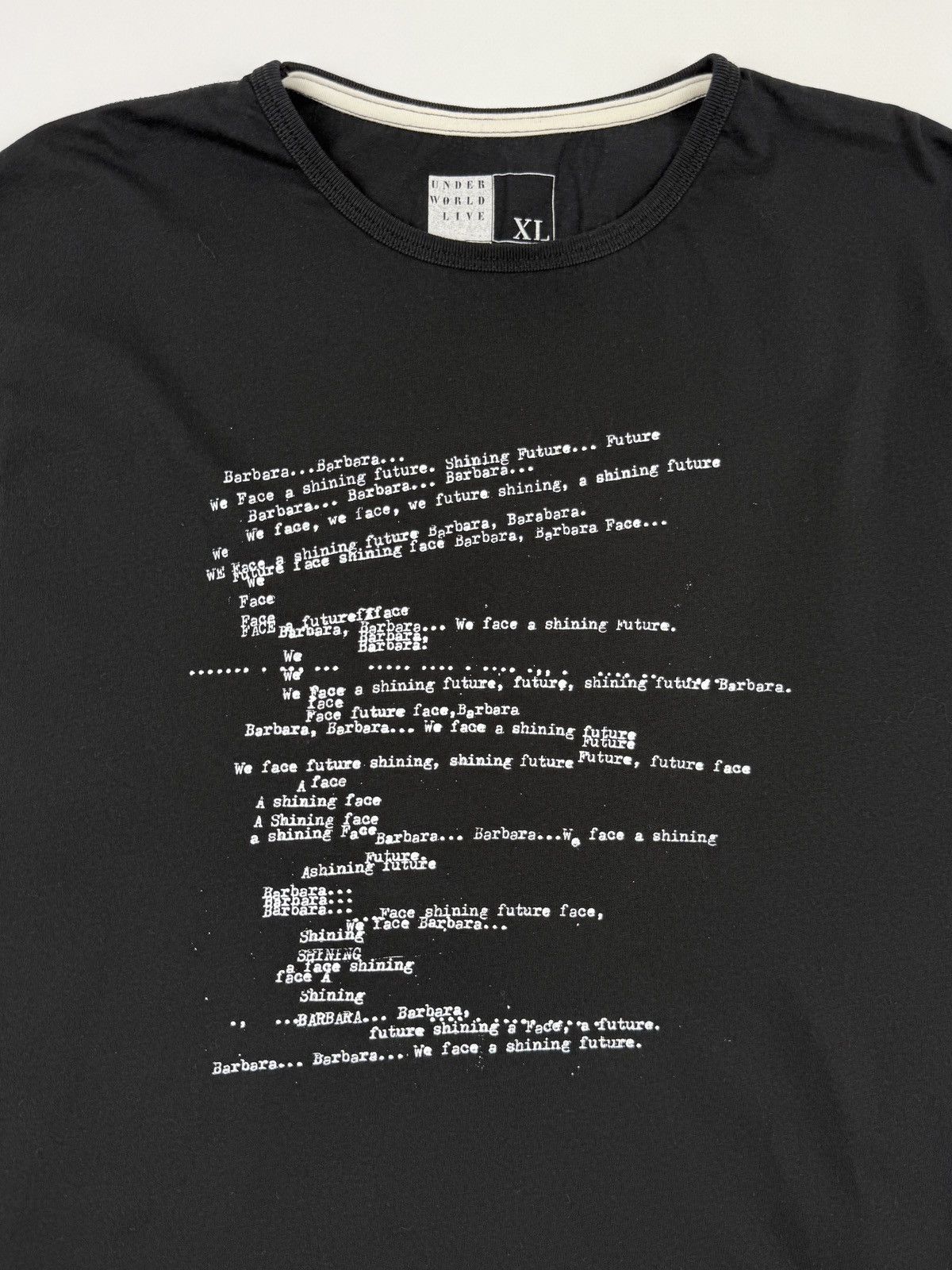 Band Tees 2016 Underworld Band Barbara,Barbara Album Promo Graphic Tee Size US XL / EU 56 / 4 - 3 Thumbnail
