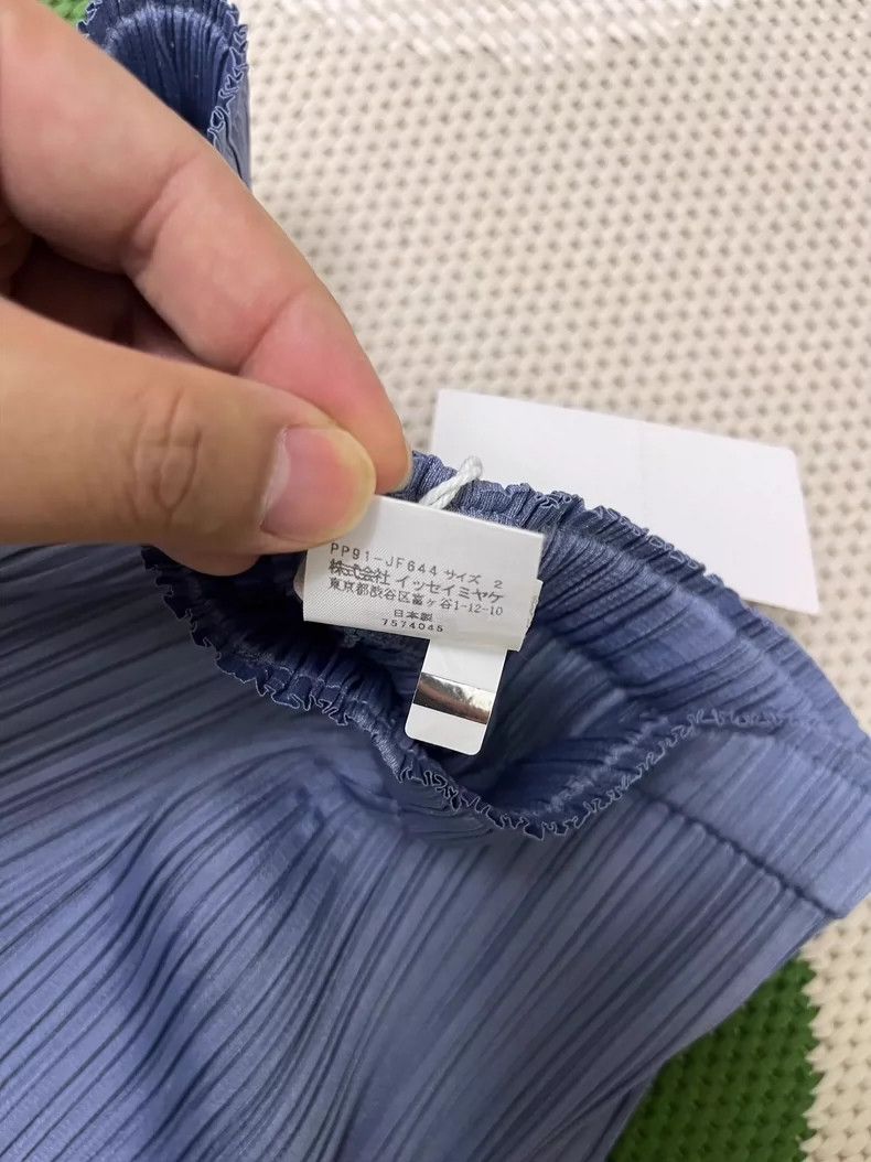 Issey Miyake issey miyake size:2 Blue skinny pants 2506-Nextarrow Size US 26 / EU 42 - 2 Thumbnail