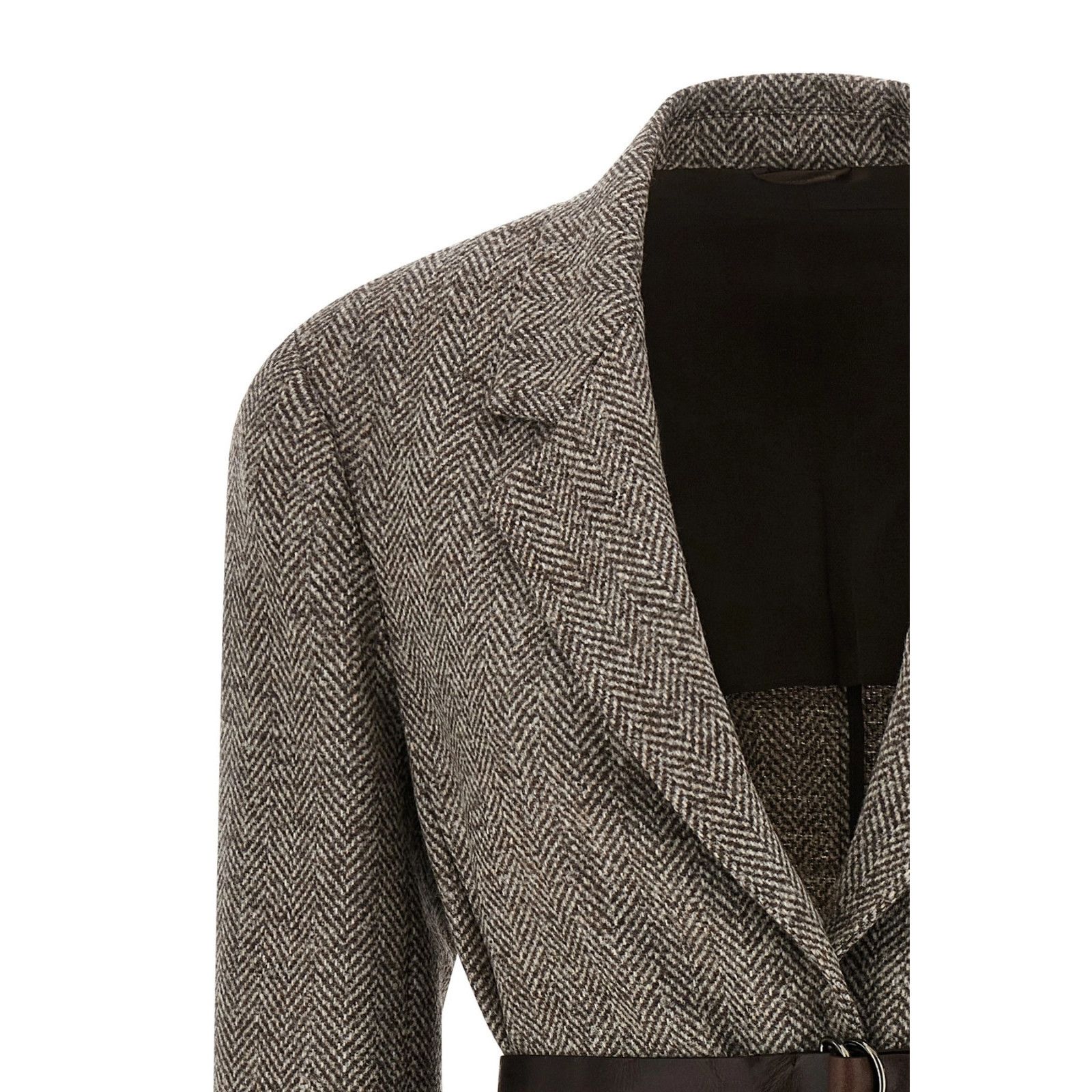 Brunello Cucinelli BRUNELLO CUCINELLI Light Brown Wool Blazer Jacket New & Auth Size S / US 4 / IT 40 - 3 Thumbnail