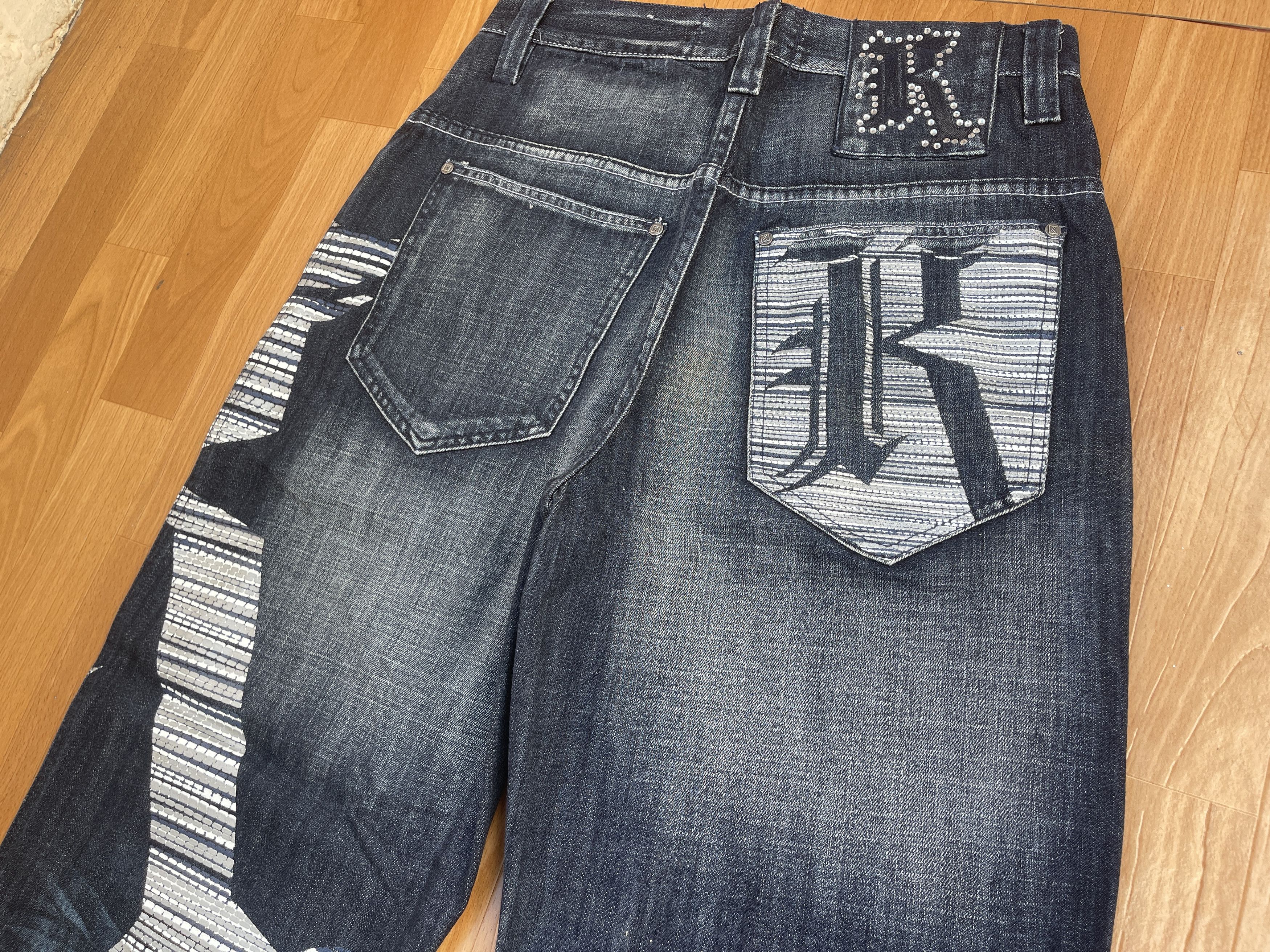 Karl Kani KARL KANI jeans, baggy, vintage Kani jeans, 90s hip hop W 32 Size US 32 / EU 48 - 5 Thumbnail