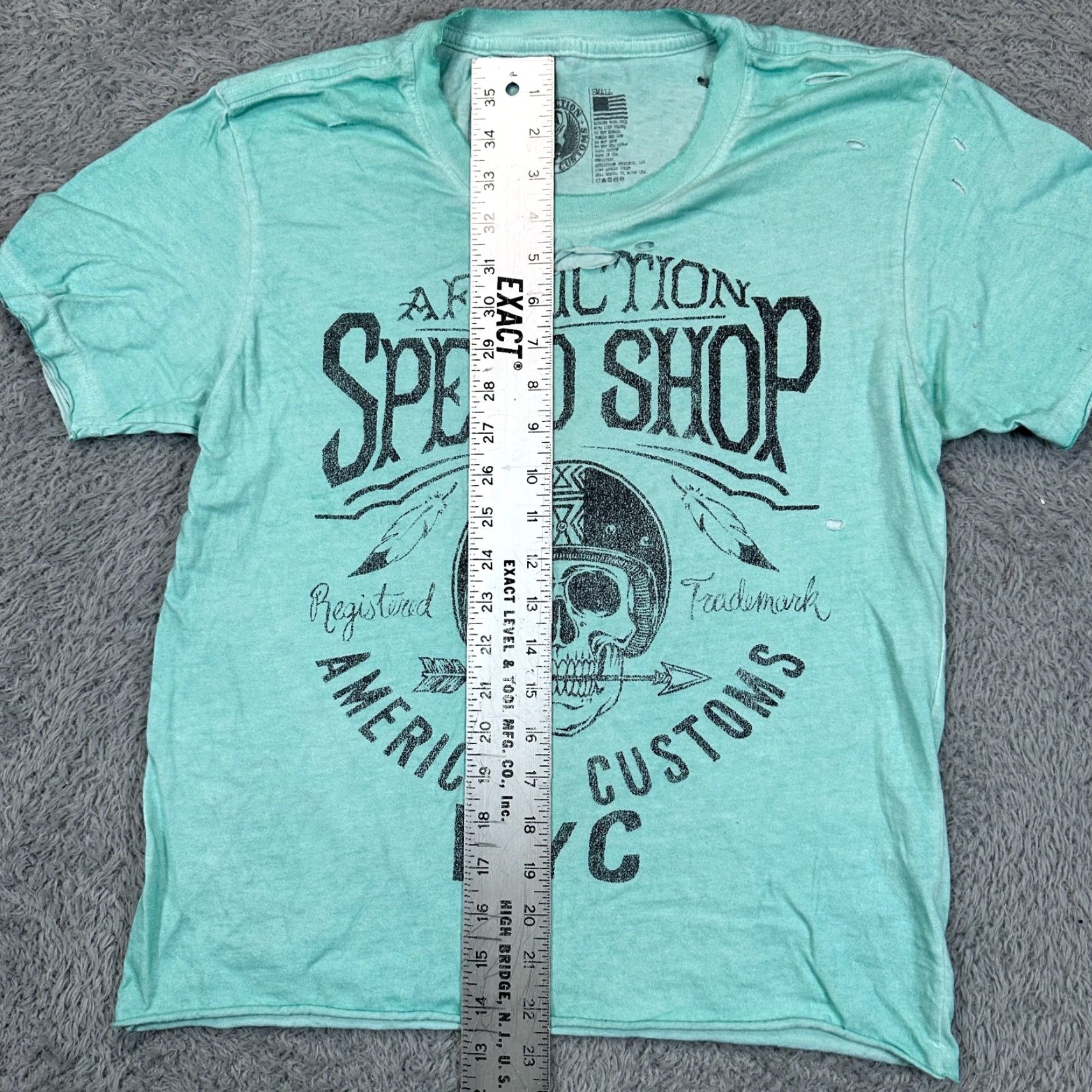 Affliction Affliction Shirt Women XS Pink Tee Short Sleeve 100% Cotton Regular Size S Size S / US 4 / IT 40 - 4 Thumbnail
