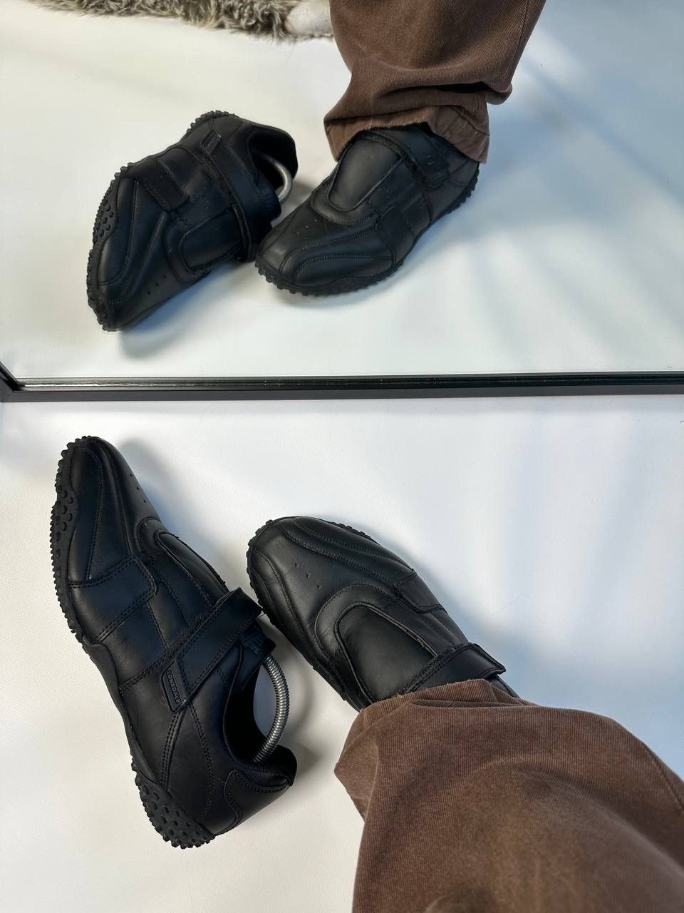 Lonsdale Avant Garde Leather Shoes in Black, Men's (Size 11)