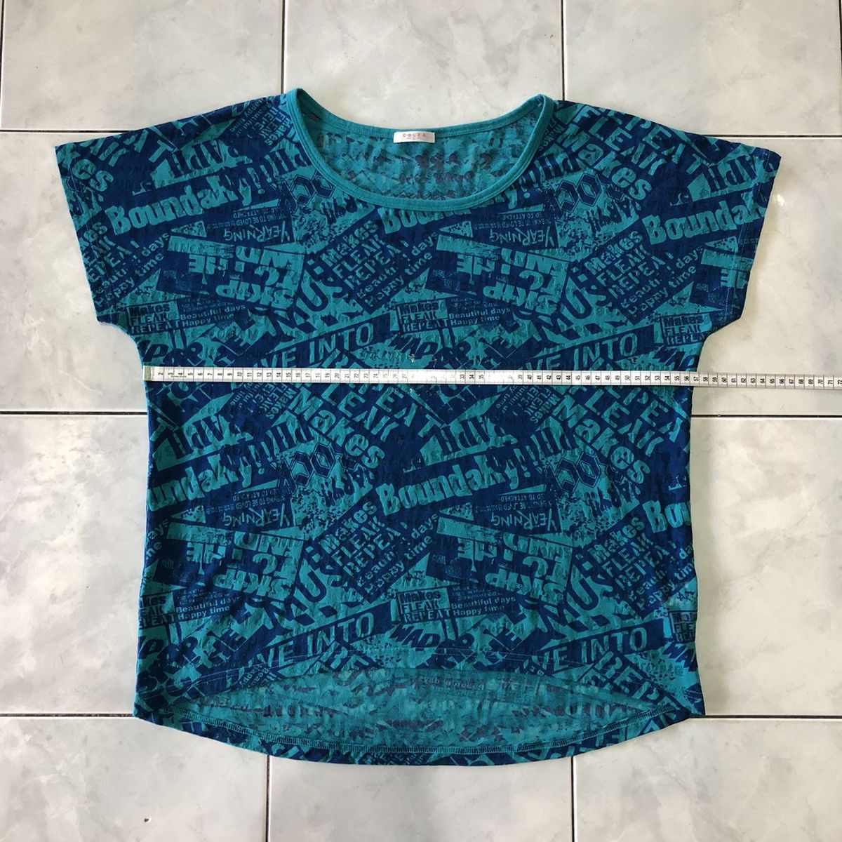 Vintage Colza Transparent Print Japanese Poem All Over Print Style Size L / US 10 / IT 46 - 16 Thumbnail