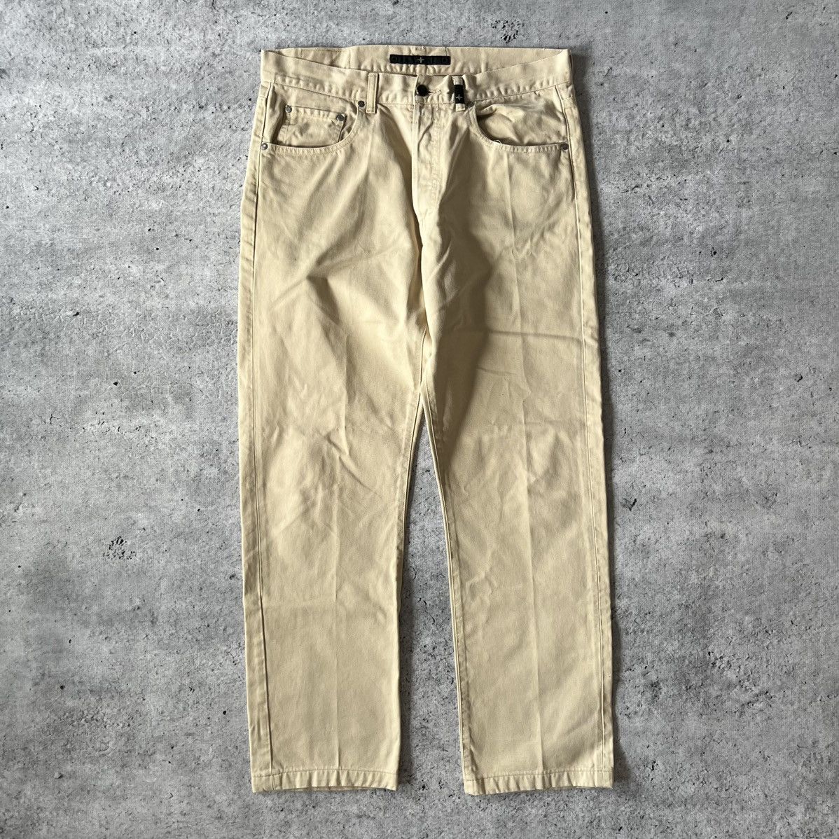 Stone Island × Vintage Stone Island Vintage pants beige made in italy Size US 36 / EU 52 - 2 Thumbnail