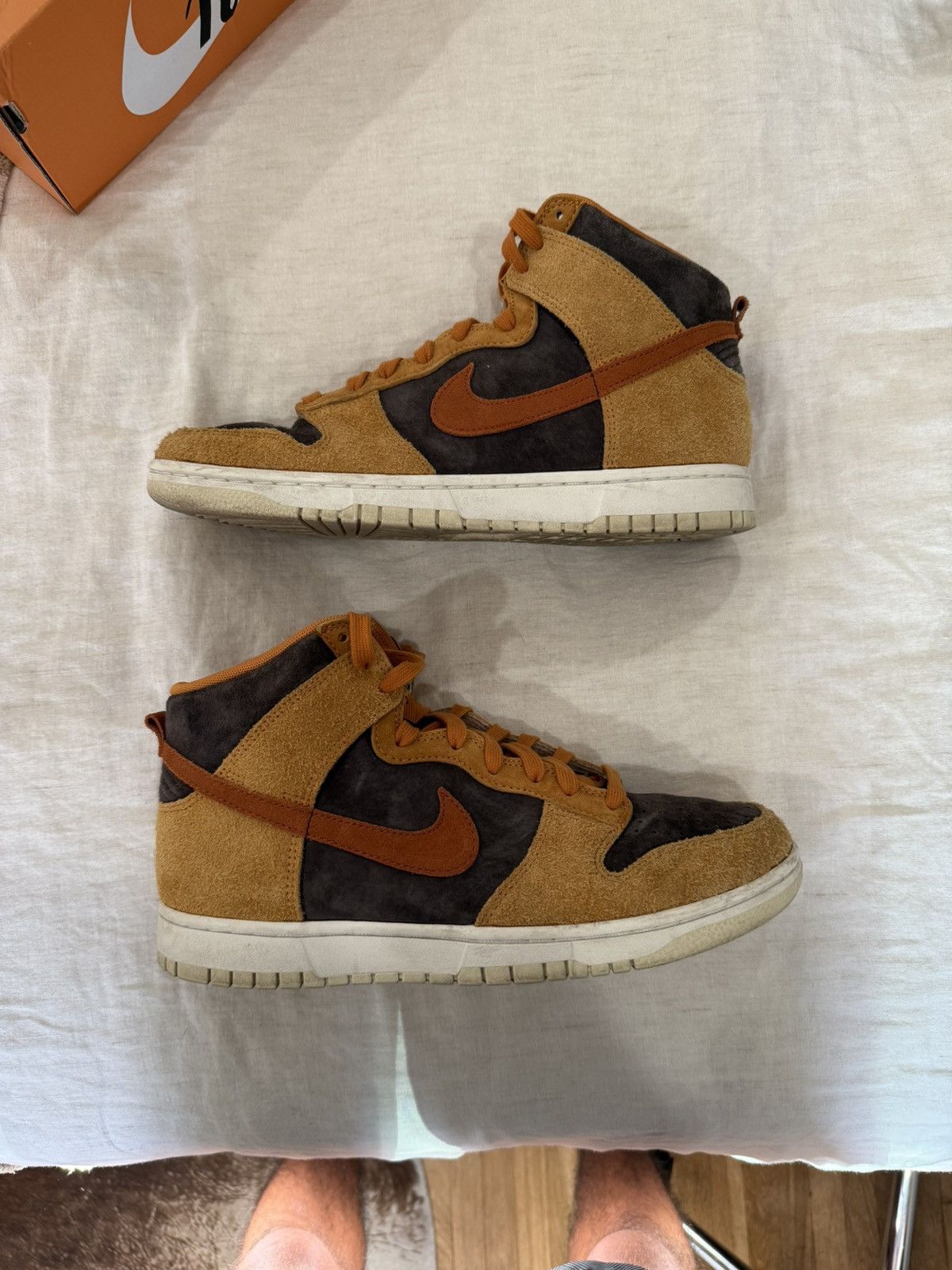 Nike Nike Dunk High Russet Brown Size US 9.5 / EU 42-43 - 8 Thumbnail