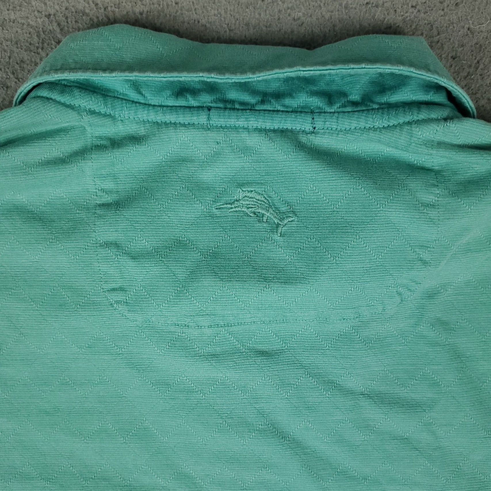 Tommy Bahama Tommy Bahama Polo Shirt Mens Medium Blue Cotton Blend Casual Short Sleeve Sports Size US M / EU 48-50 / 2 - 3 Thumbnail