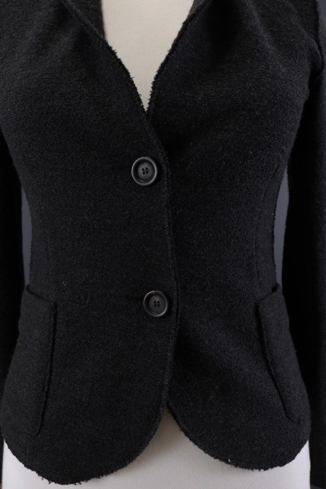 Harris Wharf London Harris Wharf London Wool Designer Coat Jacket Size 36 IT 40 Size M / US 6-8 / IT 42-44 - 4 Thumbnail