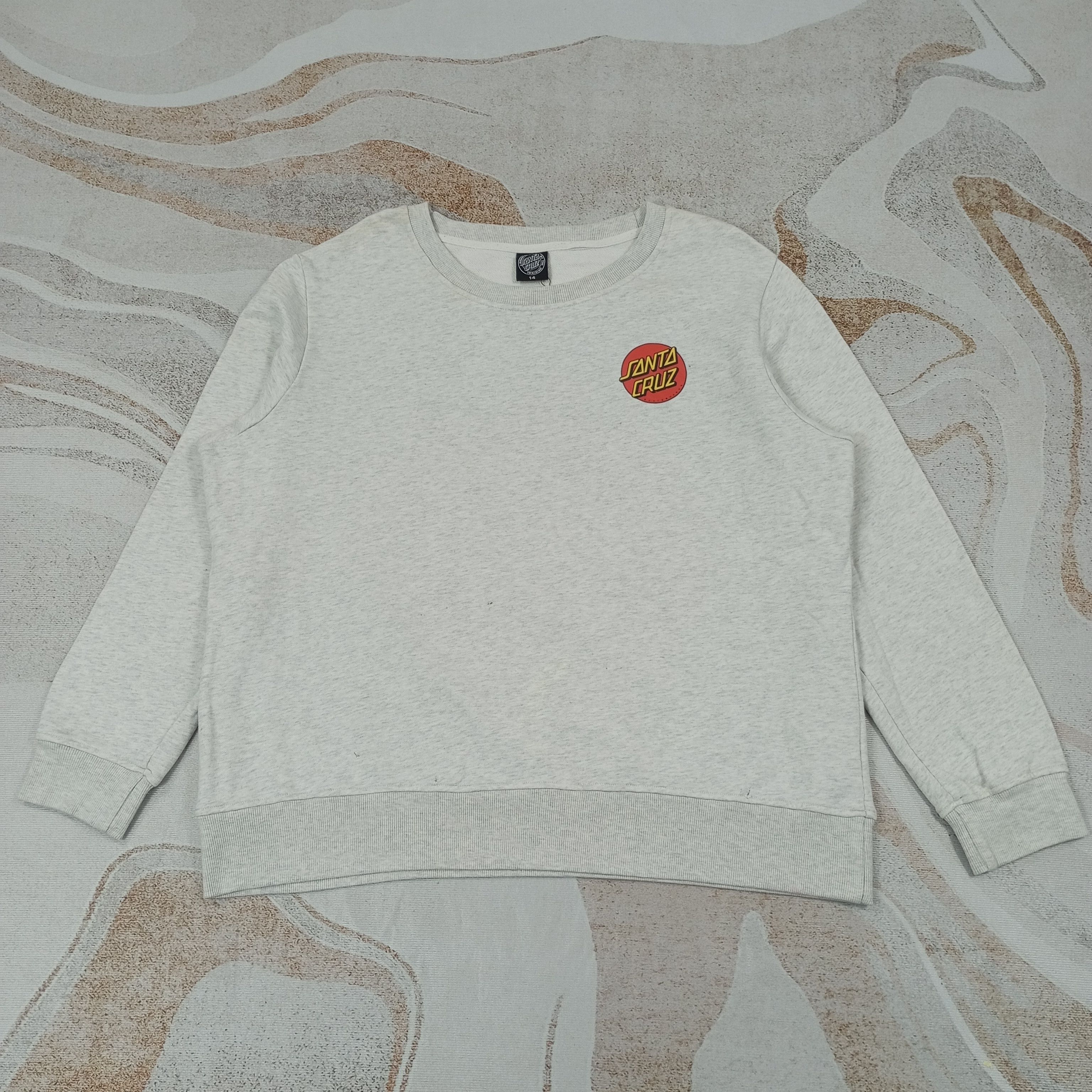 Santa Cruz Skateboards × Vintage Santa Cruz Skateboards Sweatshirt c221n15 Size US XL / EU 56 / 4 - 4 Thumbnail