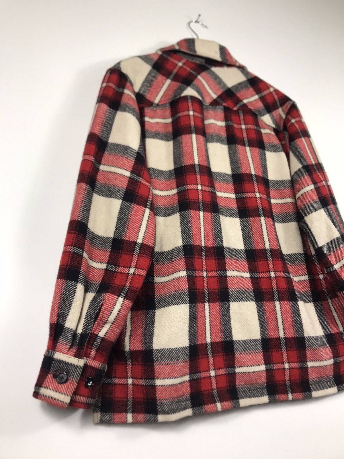 Japanese Brand × Vintage ⚡️Vintage Excel Wool Flannel Chore Shirt Jacket Size US M / EU 48-50 / 2 - 16 Thumbnail