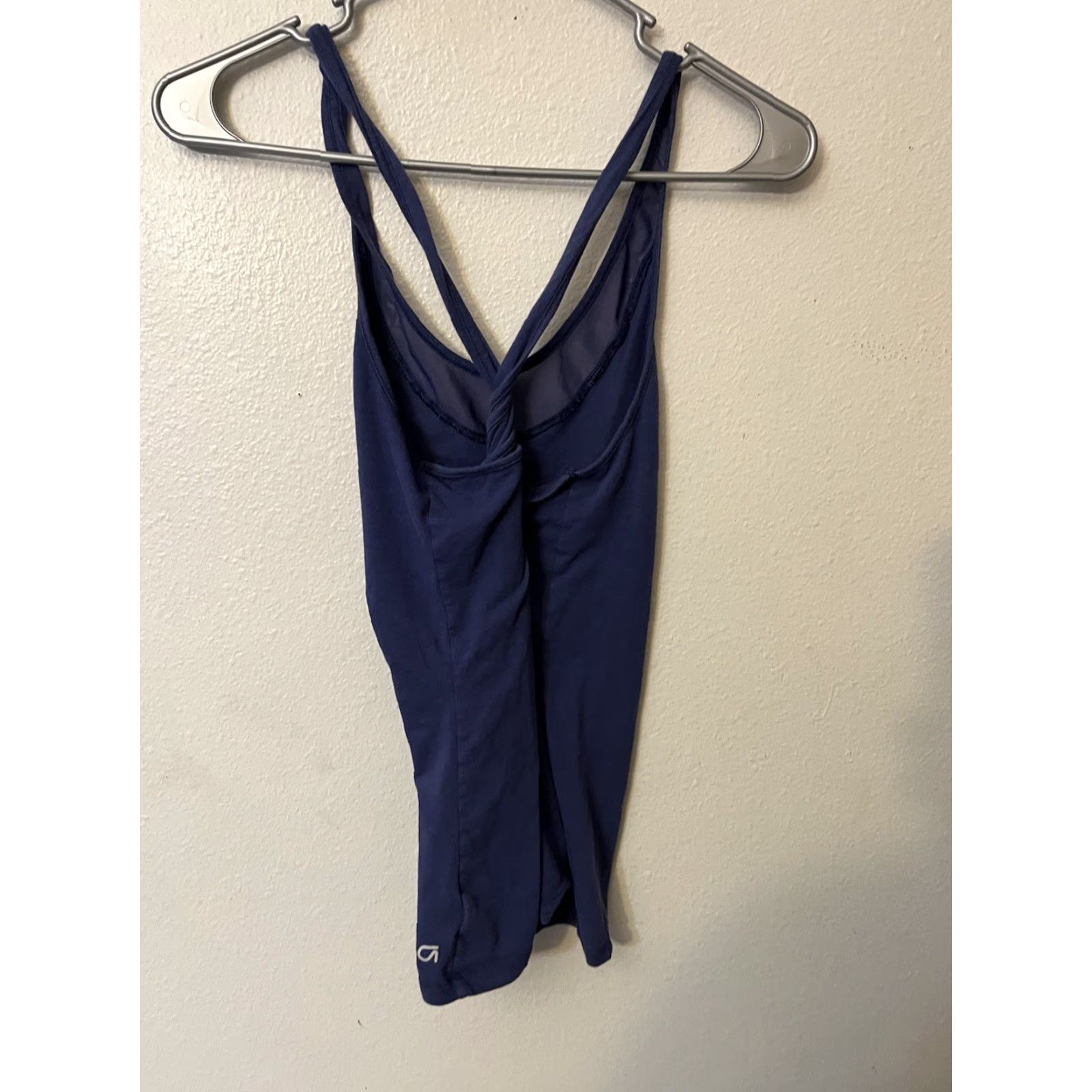 Gap Gap Fit Tank GapFit Breathe Solid Tank Athletic Top Navy XS Women Tank Pullover Back Open All Seasons Activewear Womens XS Navy Blue Gap Gapfit Size XS / US 0-2 / IT 36-38 - 2 Thumbnail