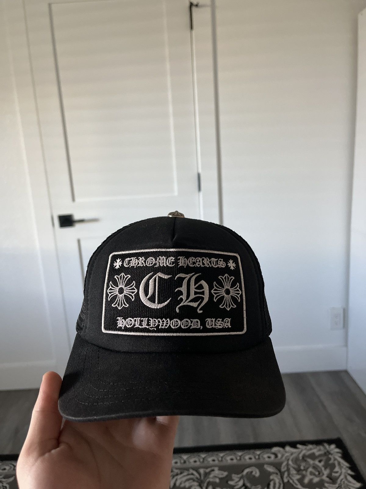 Chrome Hearts Chrome Hearts Hollywood,USA hat Size ONE SIZE - 1 Preview