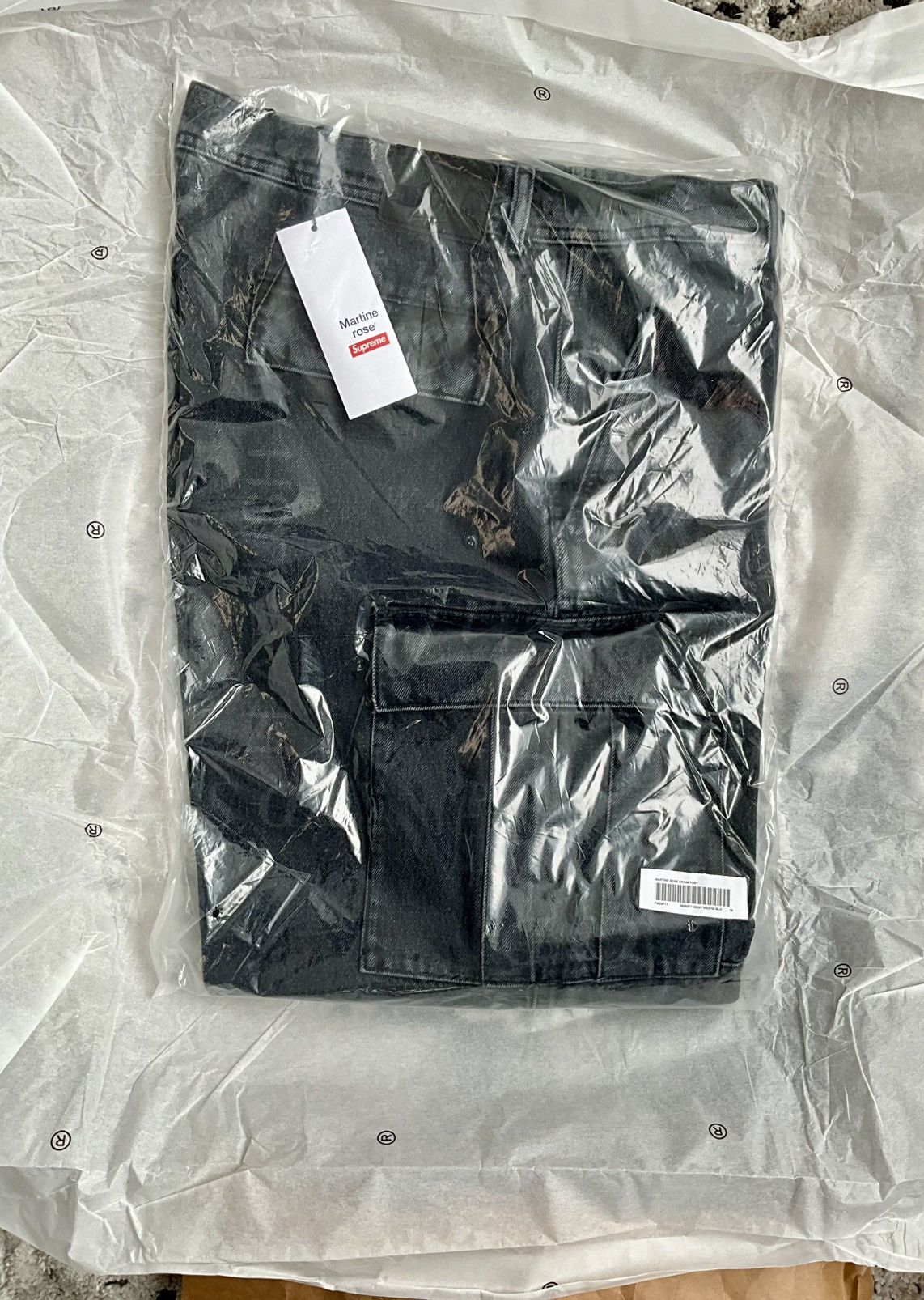 Martine Rose × Supreme New Supreme X Martine Rose Cargo Denim Jeans RARE 36 Size US 36 / EU 52 - 8 Thumbnail