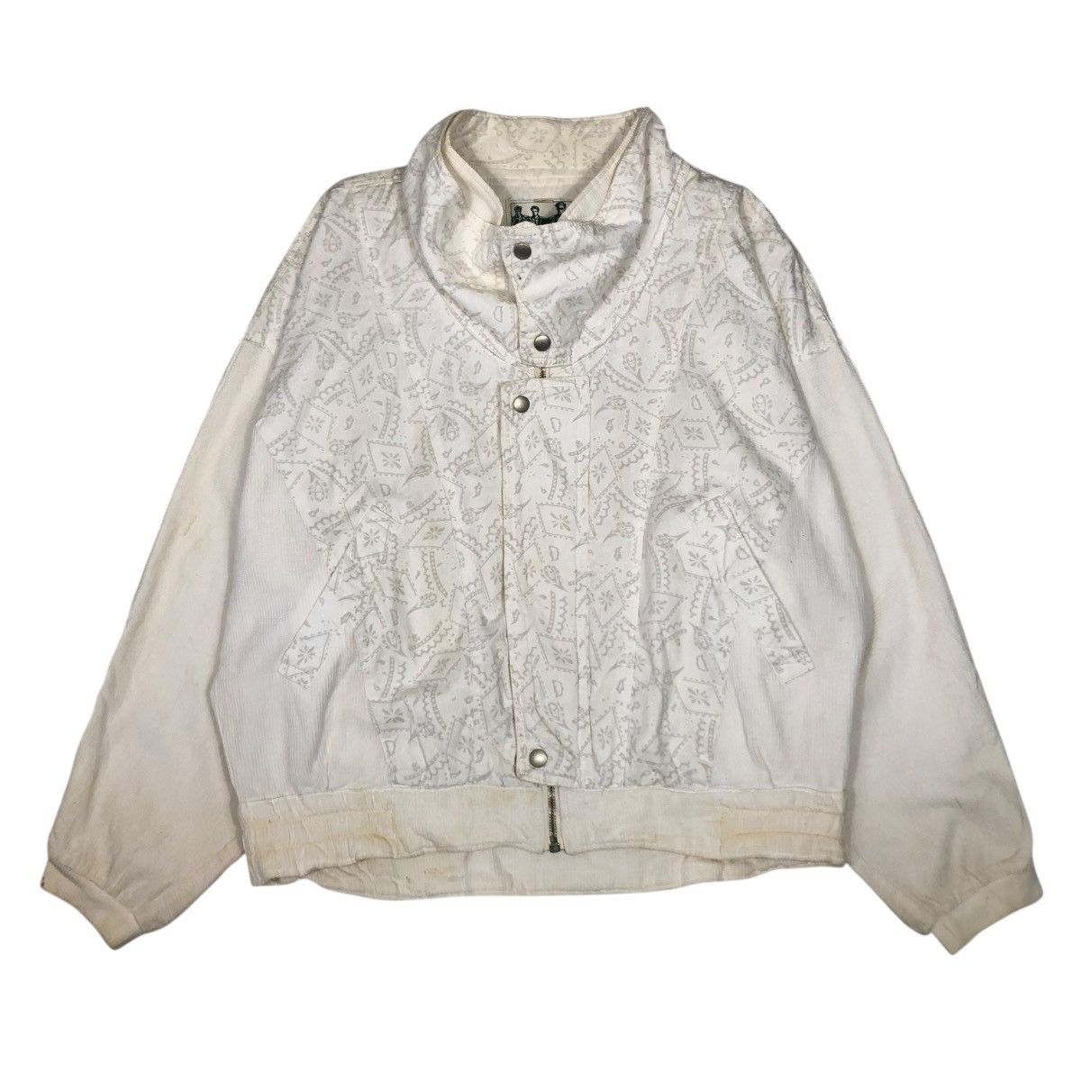 Japanese Brand 🔥VINTAGE BIKER BOMBER JACKET KING JONATHAN ISSEY MIYAKE Size US M / EU 48-50 / 2 - 1 Thumbnail